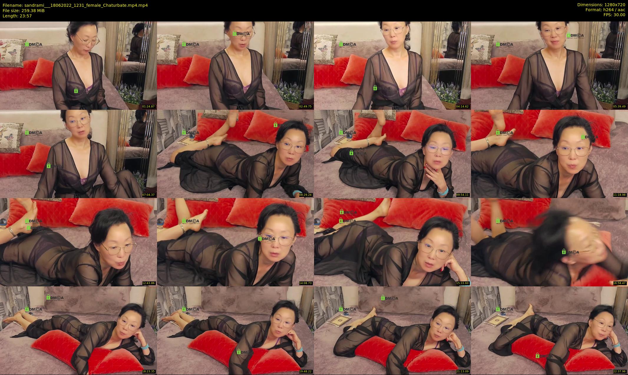 sandrami__ — 24 minute Chaturbate female cam show recording, 720p, Jun 18, 2022