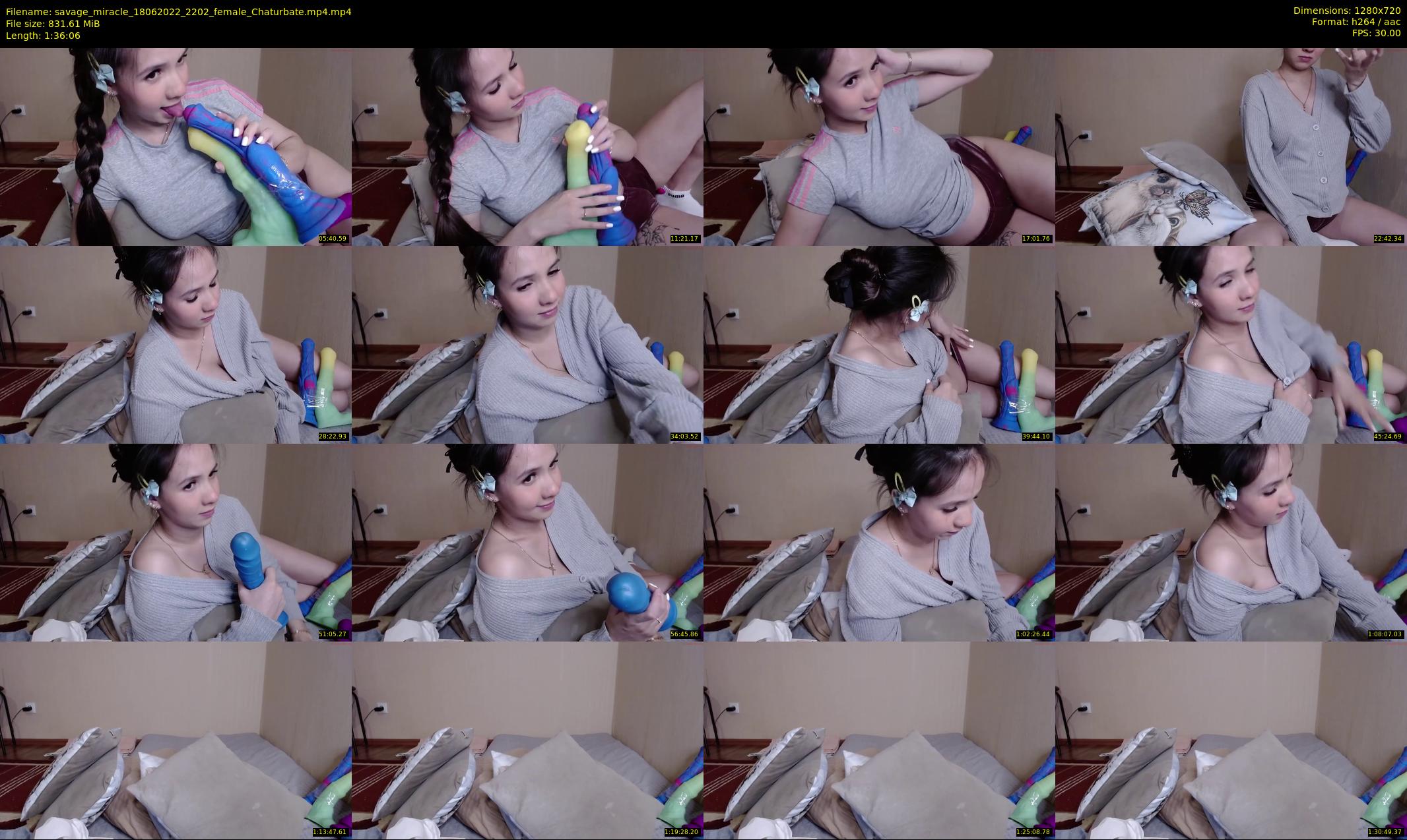 savage_miracle — 97 minute Chaturbate female cam show recording, 720p, Jun 18, 2022