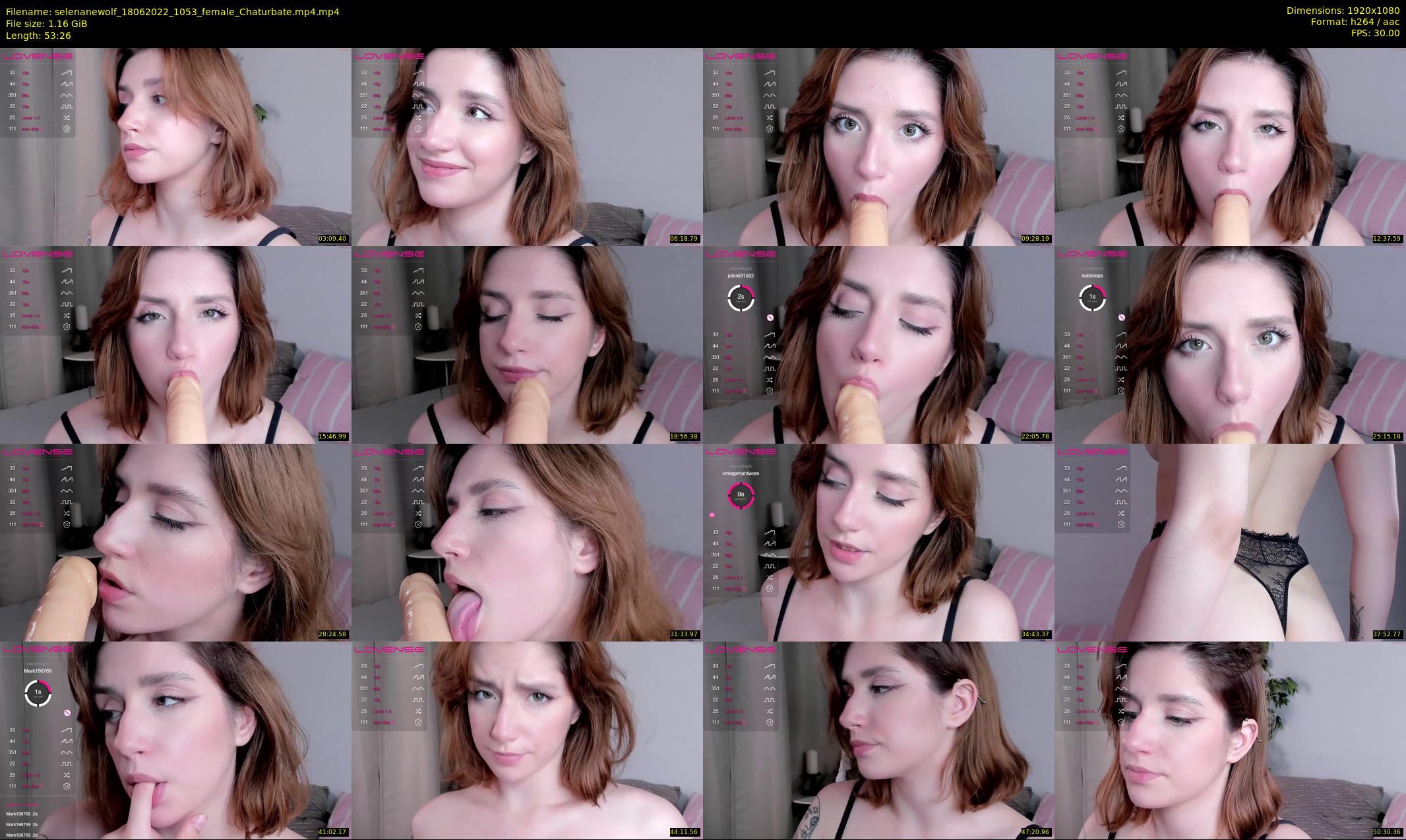 selenanewolf — 54 minute Chaturbate couple cam show recording, 1080p, Jun 18, 2022