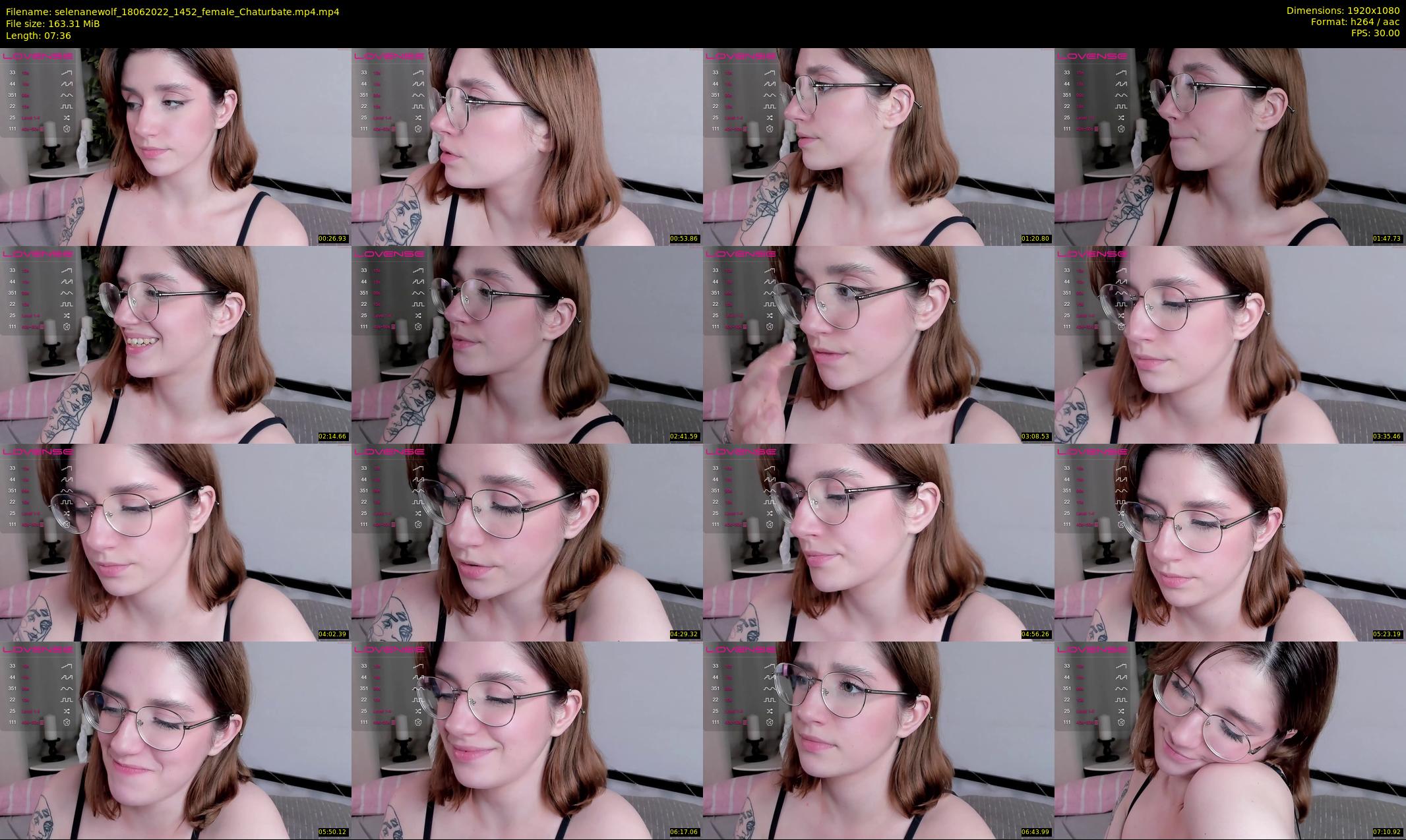 selenanewolf — 8 minute Chaturbate couple cam show recording, 1080p, Jun 18, 2022