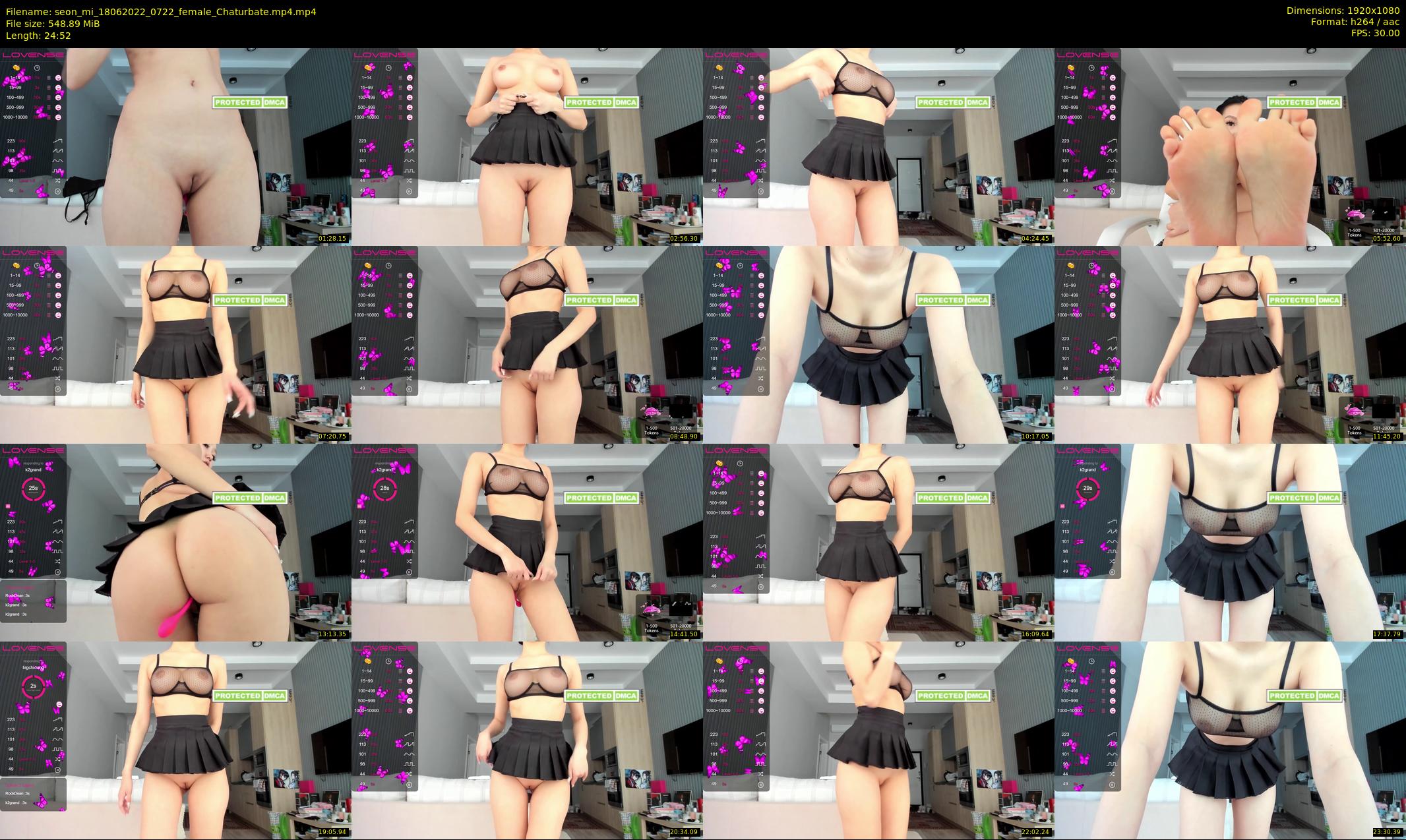 seon_mi — 25 minute Chaturbate female cam show recording, 1080p, Jun 18, 2022