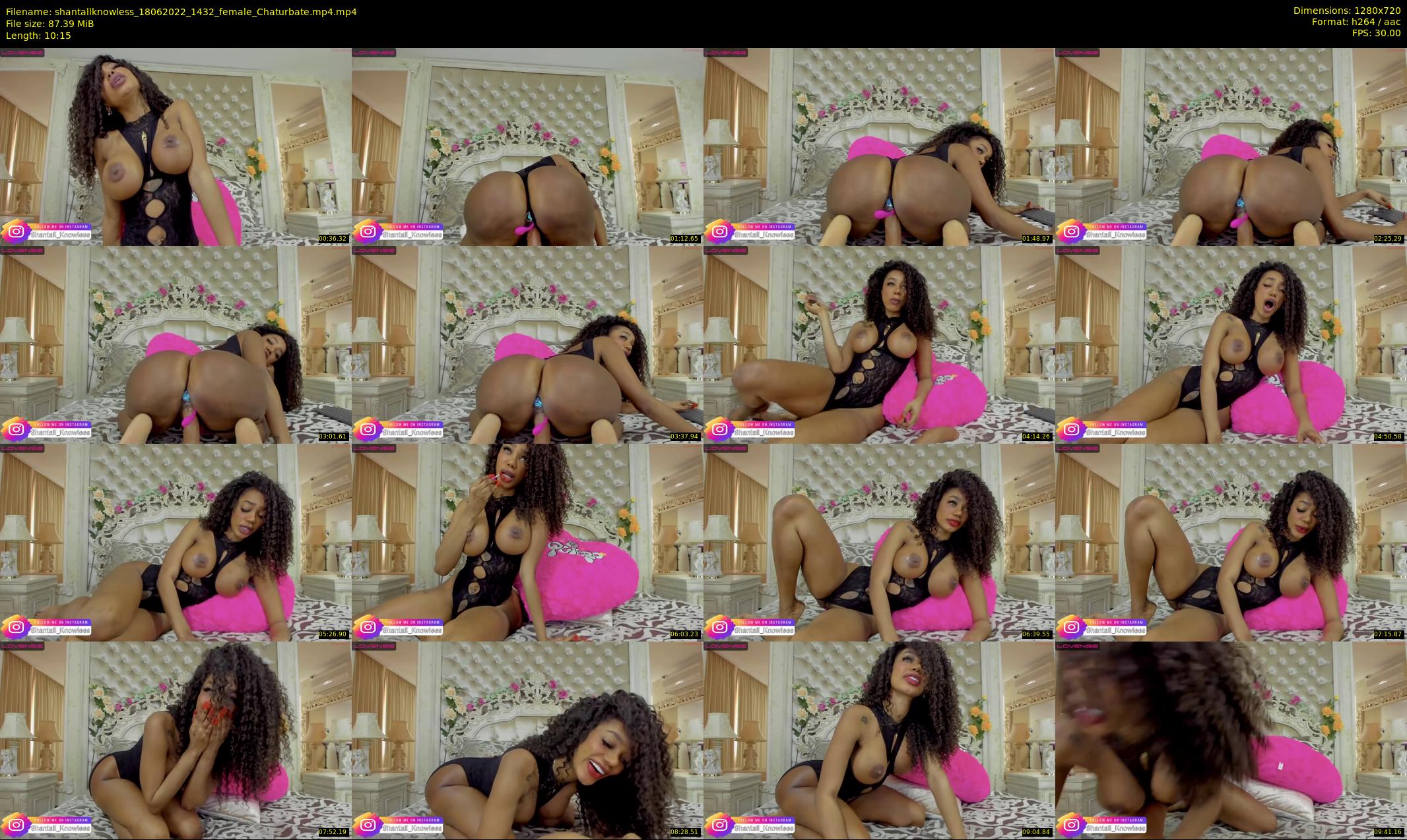 shantallknowless — 11 minute Chaturbate female cam show recording, 720p, Jun 18, 2022