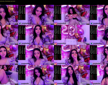 soykarito — 61 minute Chaturbate female cam show recording, 1080p, Jun 18, 2022