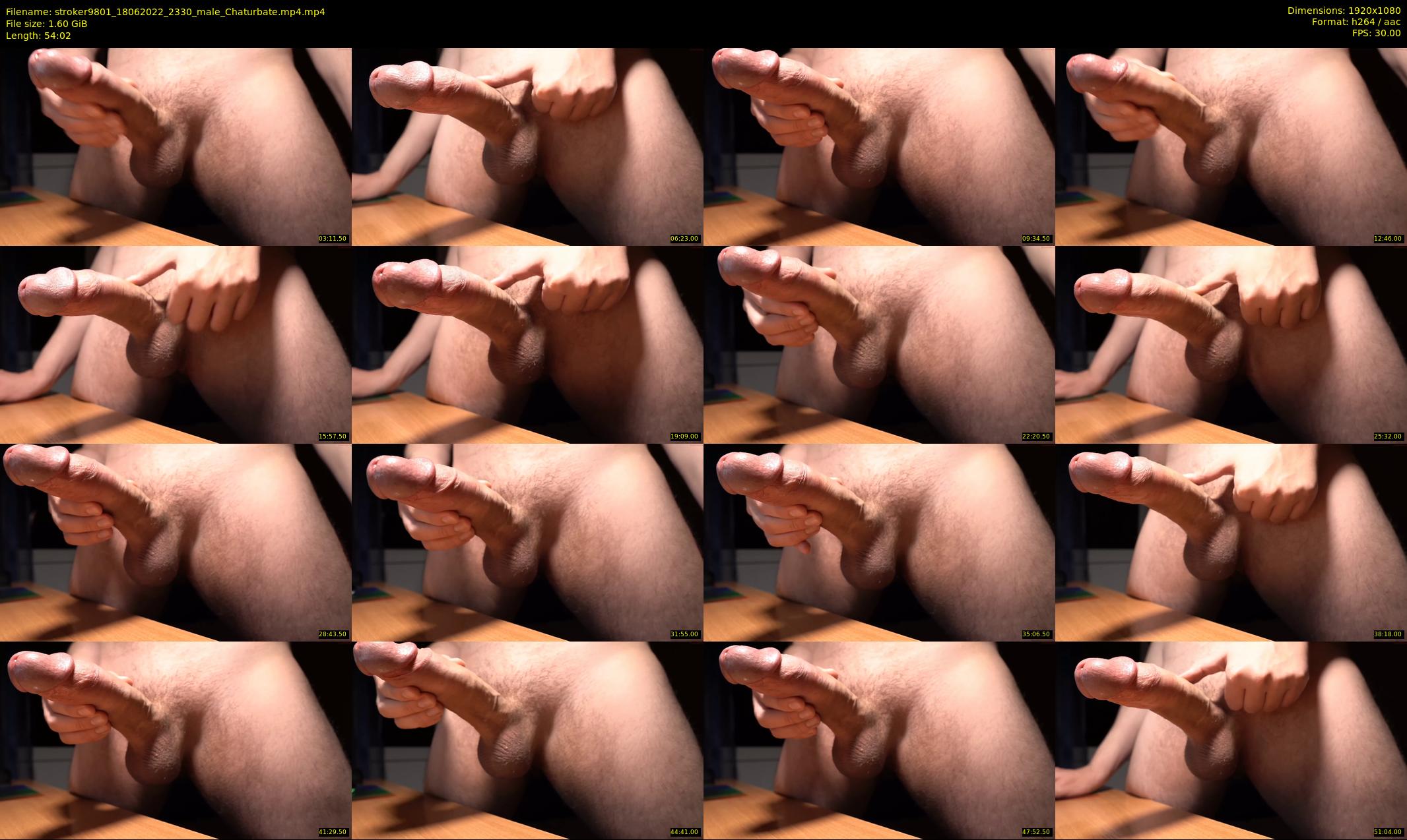stroker9801 — 55 minute Chaturbate male cam show recording, 1080p, Jun 18, 2022
