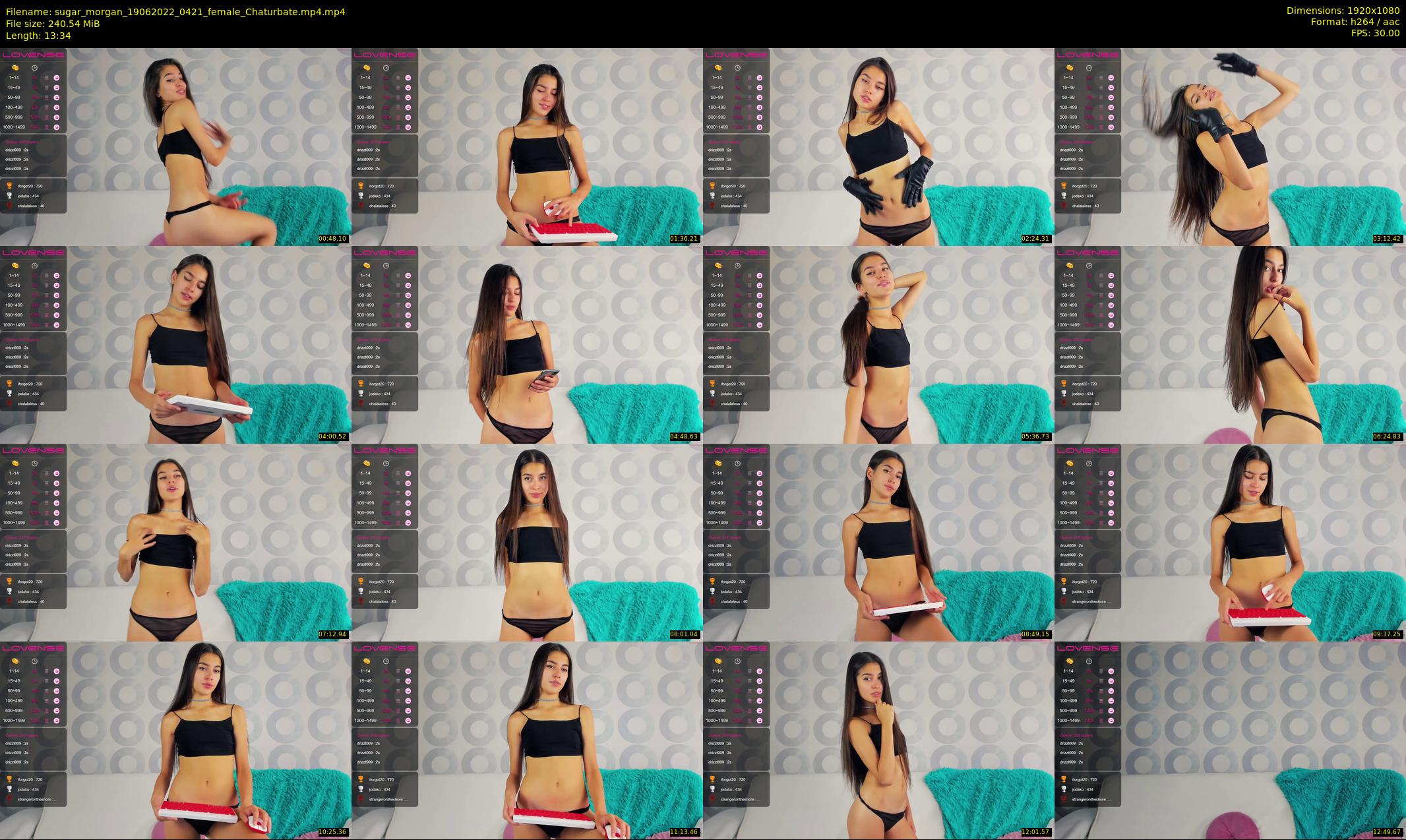 sugar_morgan — 14 minute Chaturbate female cam show recording, 1080p, Jun 19, 2022