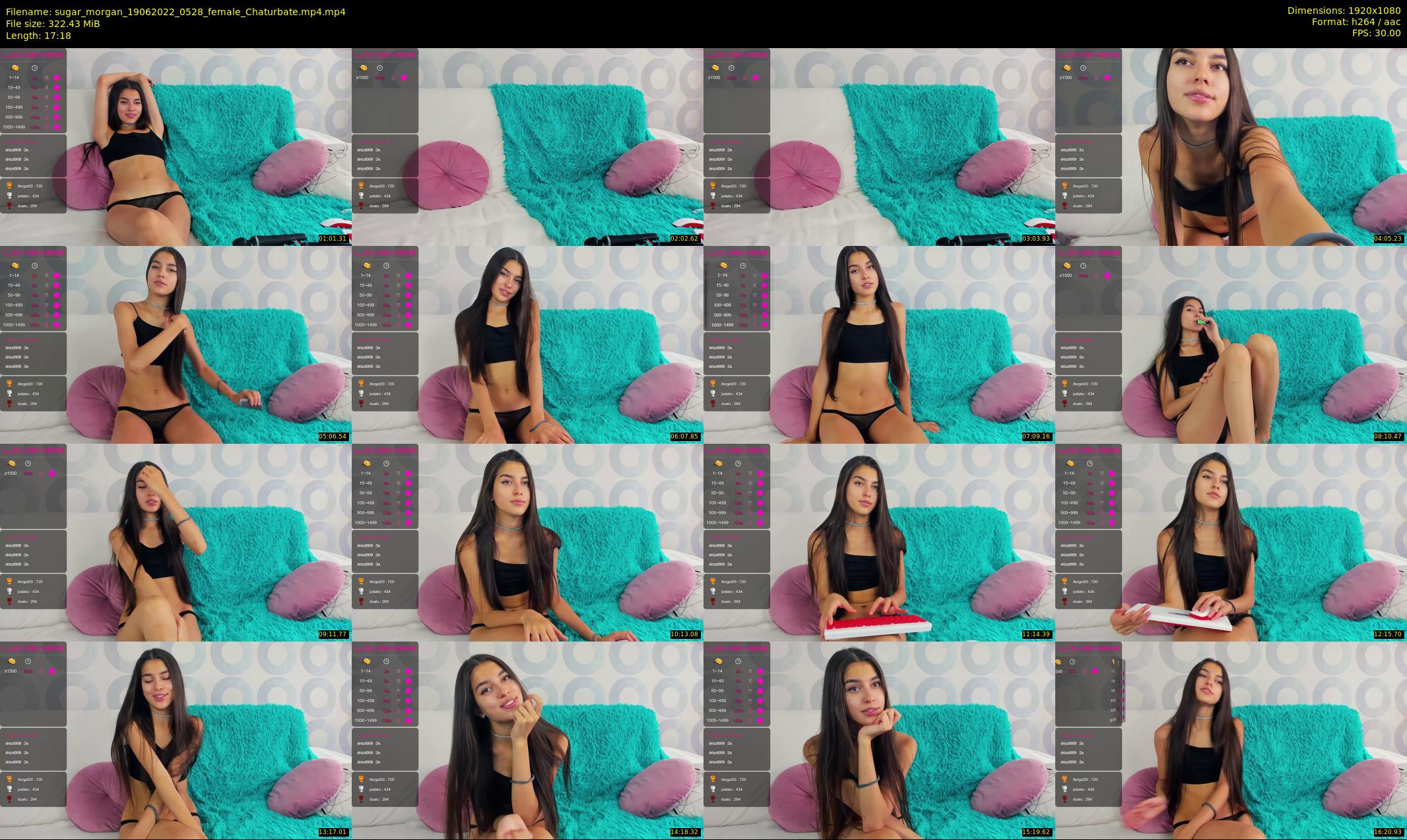 sugar_morgan — 18 minute Chaturbate female cam show recording, 1080p, Jun 19, 2022