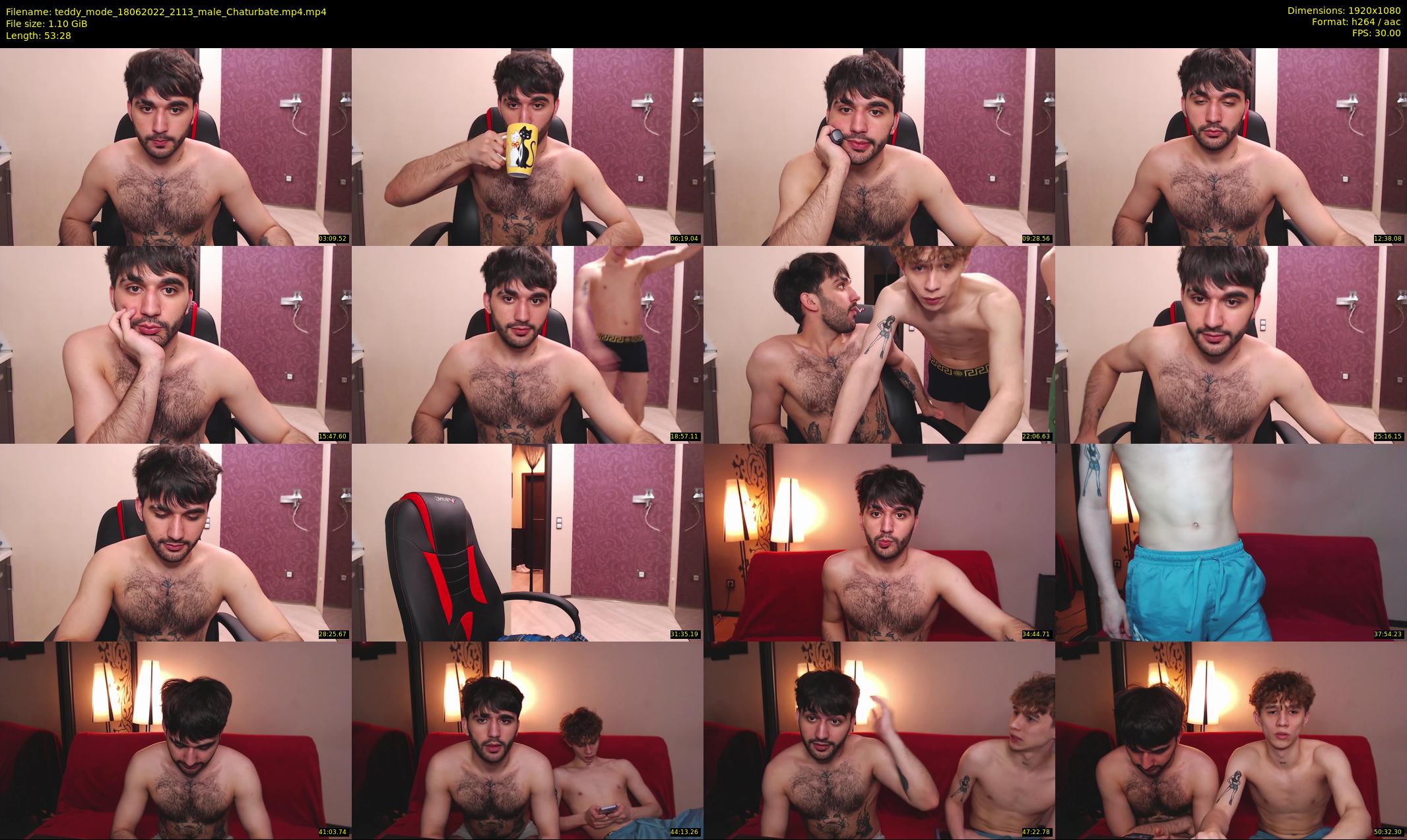 teddy_mode — 54 minute Chaturbate couple cam show recording, 1080p, Jun 18, 2022