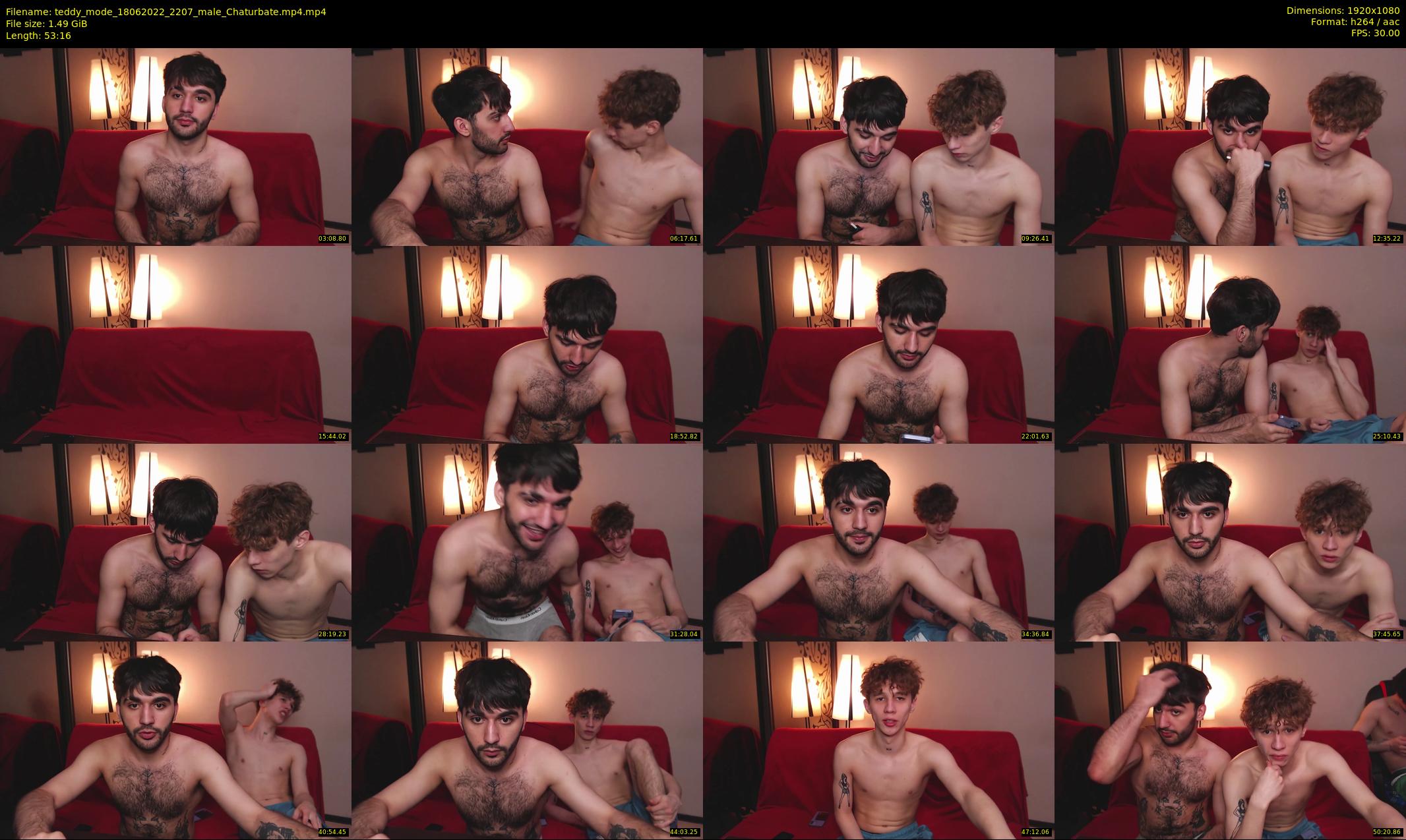 teddy_mode — 54 minute Chaturbate couple cam show recording, 1080p, Jun 18, 2022