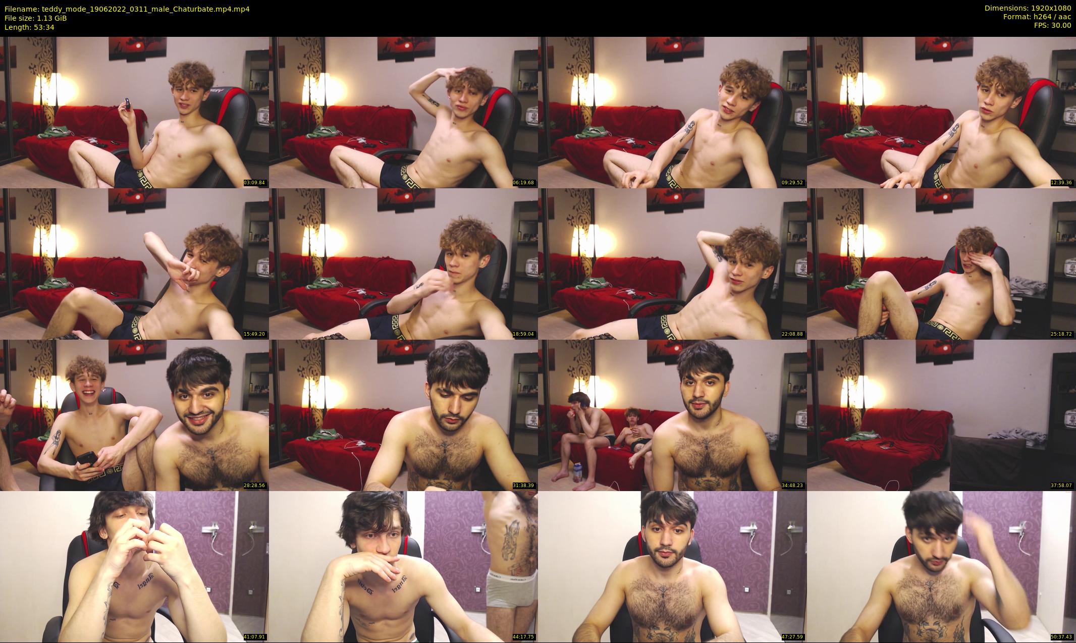 teddy_mode — 54 minute Chaturbate couple cam show recording, 1080p, Jun 19, 2022