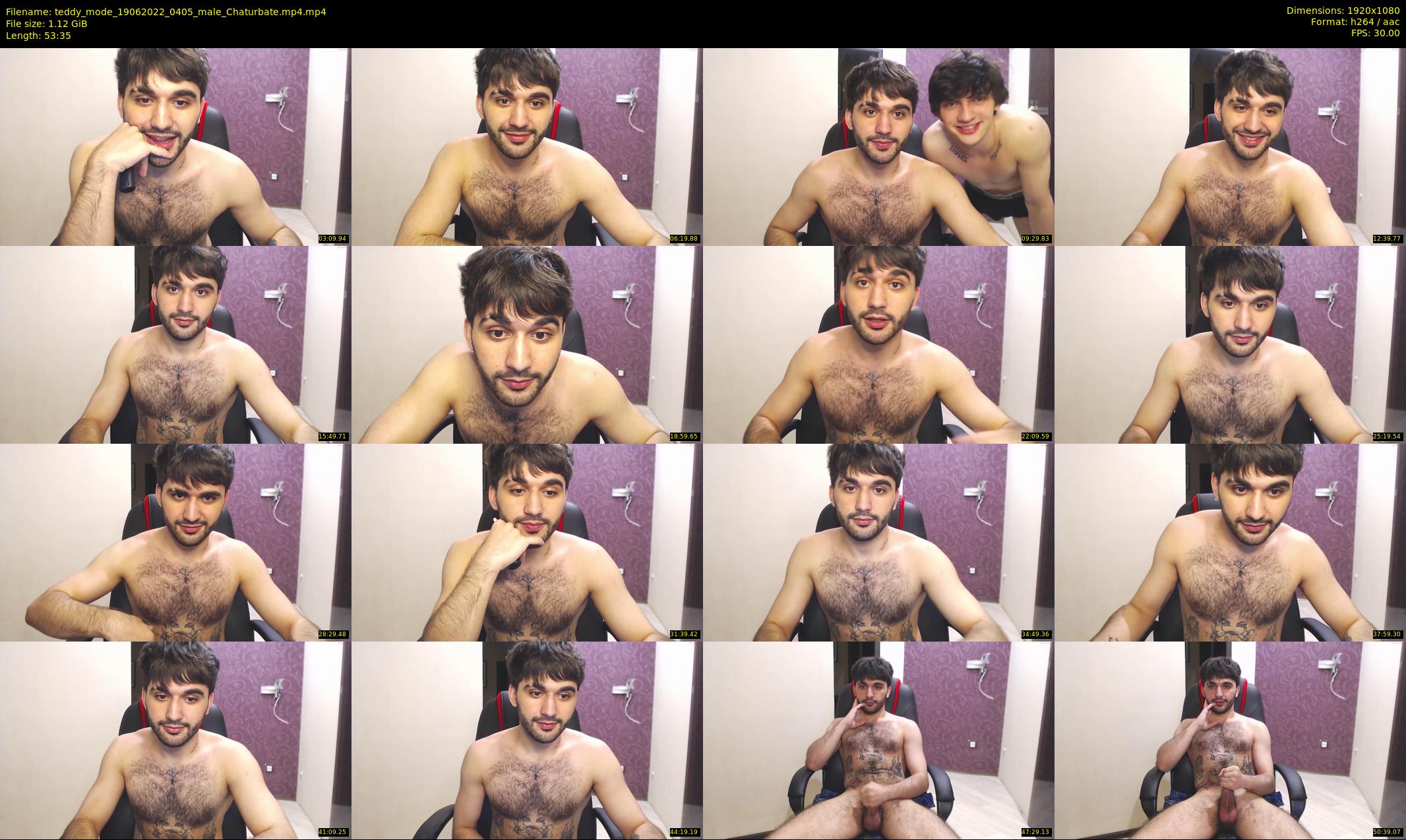 teddy_mode — 54 minute Chaturbate couple cam show recording, 1080p, Jun 19, 2022
