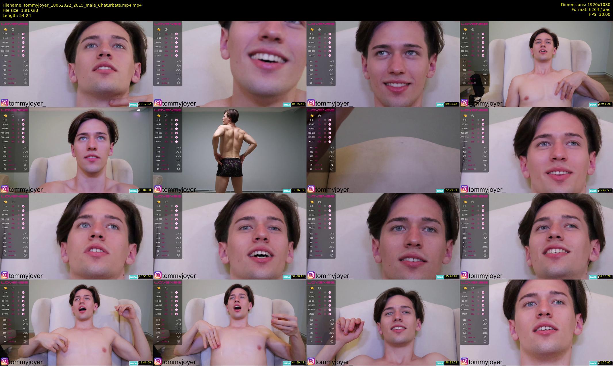 tommyjoyer — 55 minute Chaturbate male cam show recording, 1080p, Jun 18, 2022