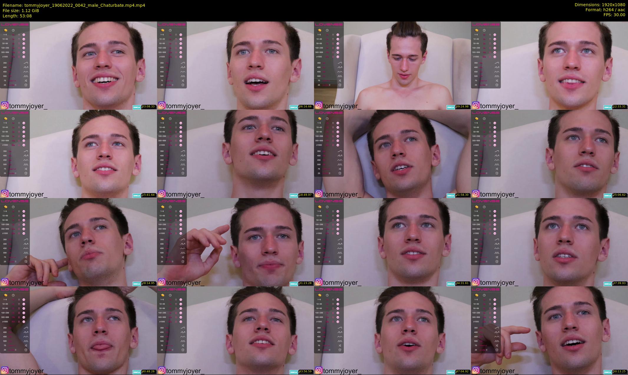 tommyjoyer — 54 minute Chaturbate male cam show recording, 1080p, Jun 19, 2022