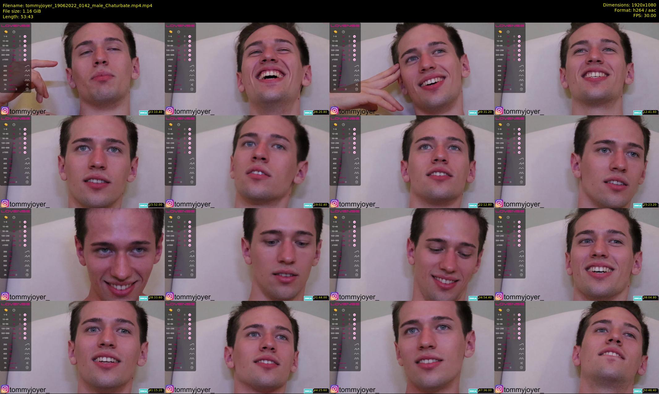 tommyjoyer — 54 minute Chaturbate male cam show recording, 1080p, Jun 19, 2022