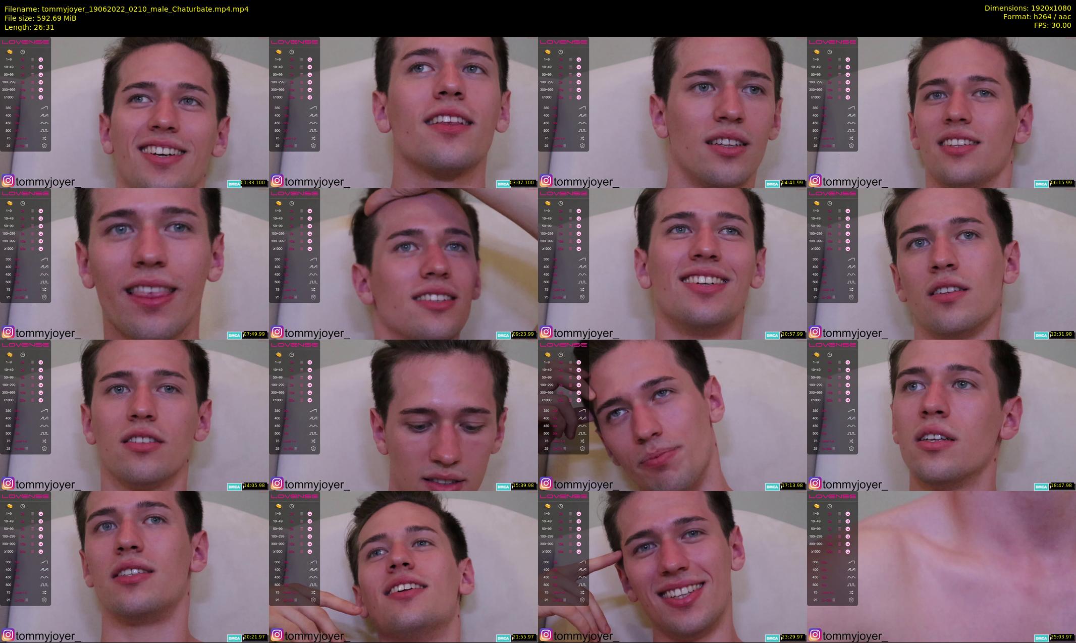 tommyjoyer — 27 minute Chaturbate male cam show recording, 1080p, Jun 19, 2022