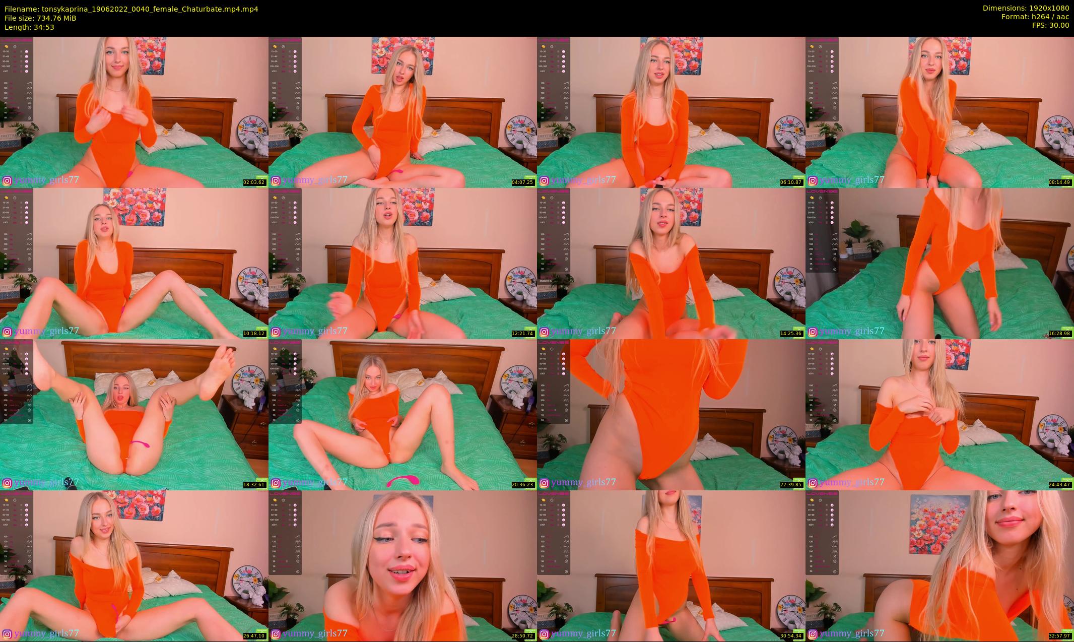 tonsykaprina — 35 minute Chaturbate couple cam show recording, 1080p, Jun 19, 2022