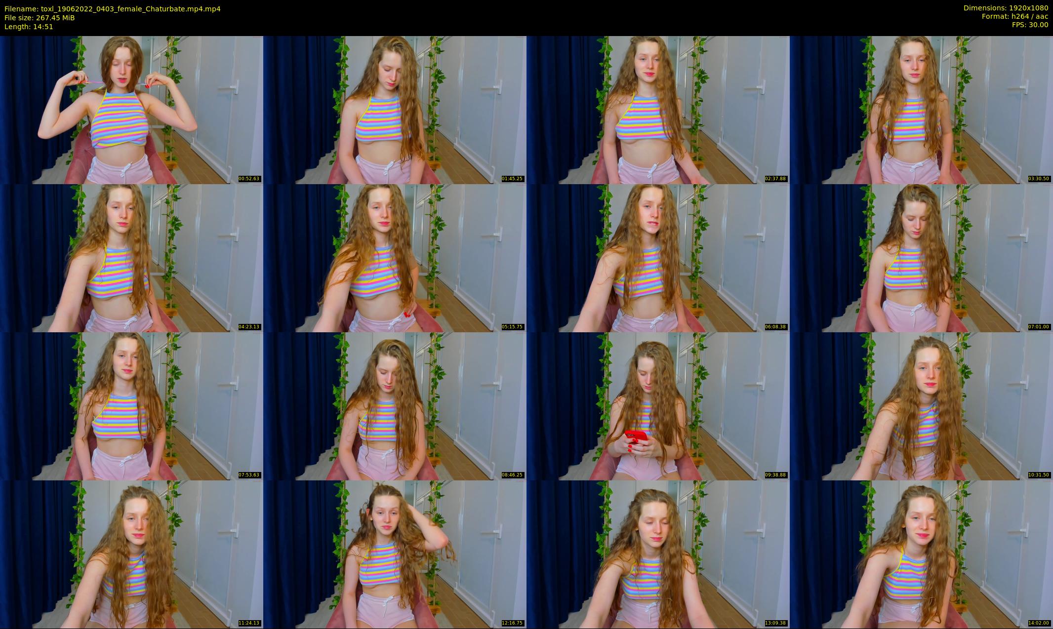 toxl — 15 minute Chaturbate female cam show recording, 1080p, Jun 19, 2022