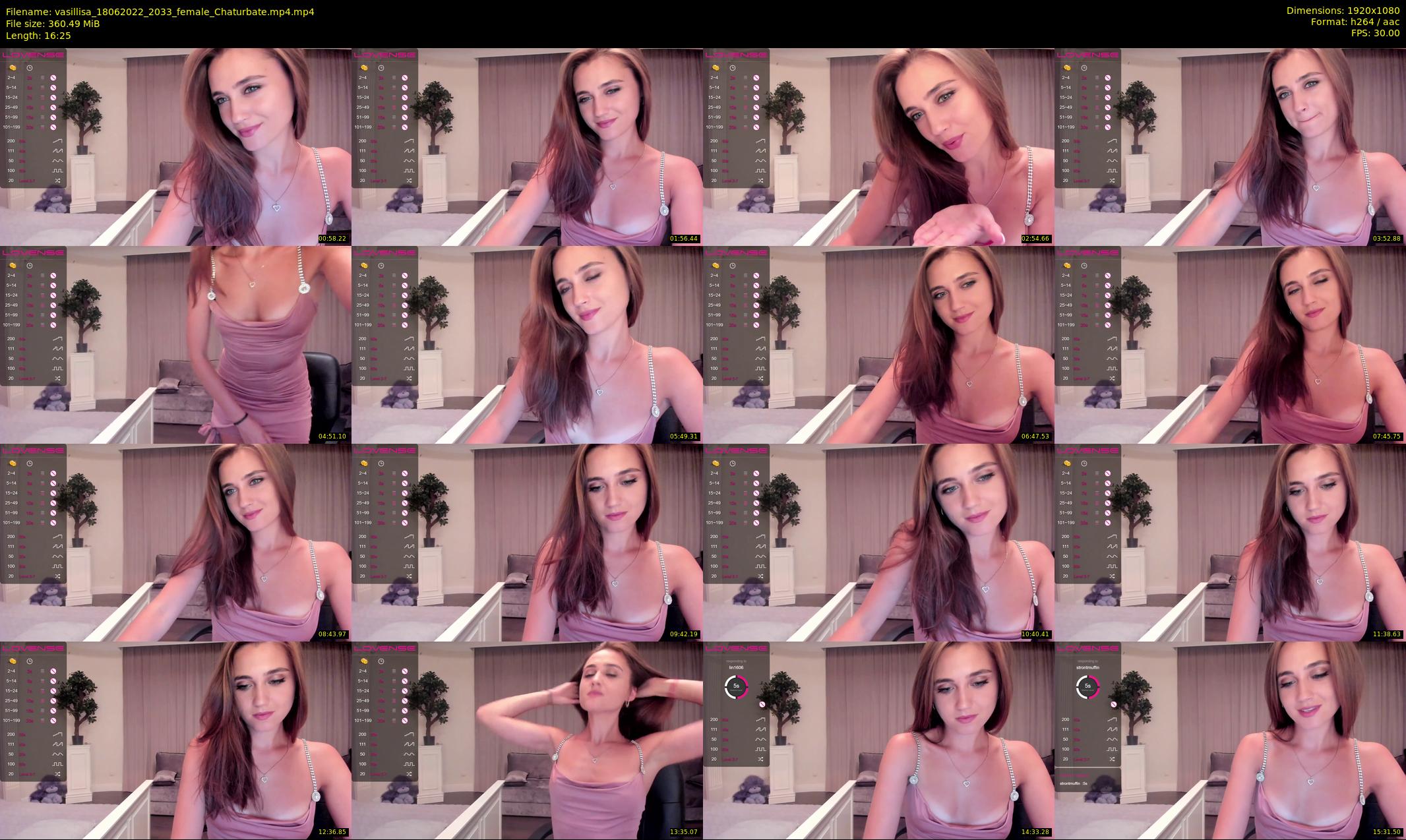 vasillisa — 17 minute Chaturbate female cam show recording, 1080p, Jun 18, 2022