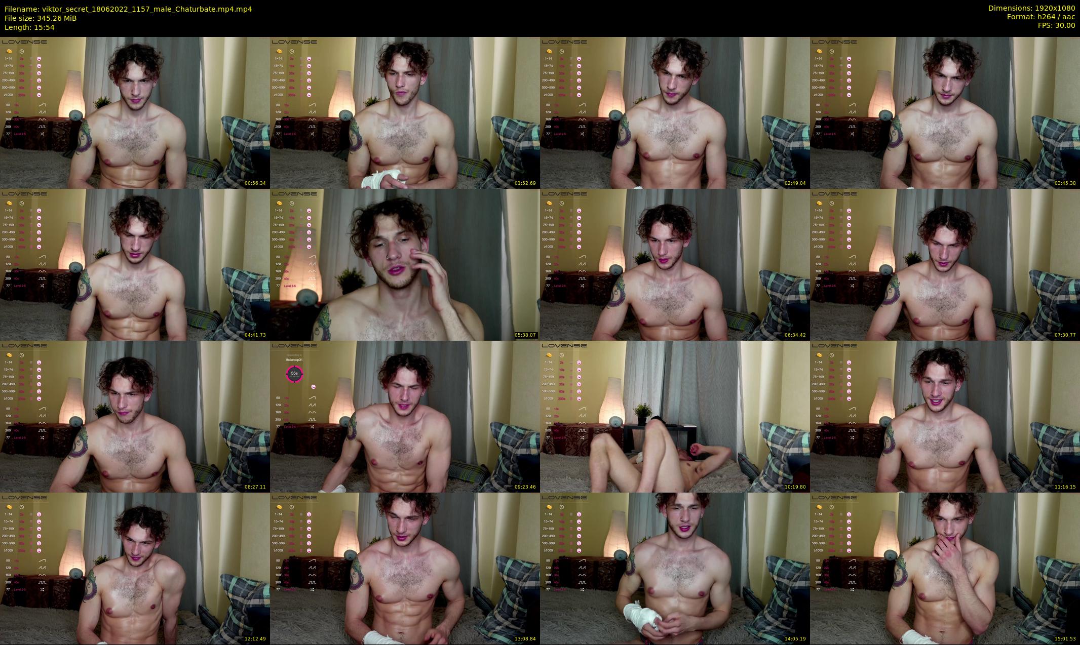 viktor_secret — 16 minute Chaturbate male cam show recording, 1080p, Jun 18, 2022
