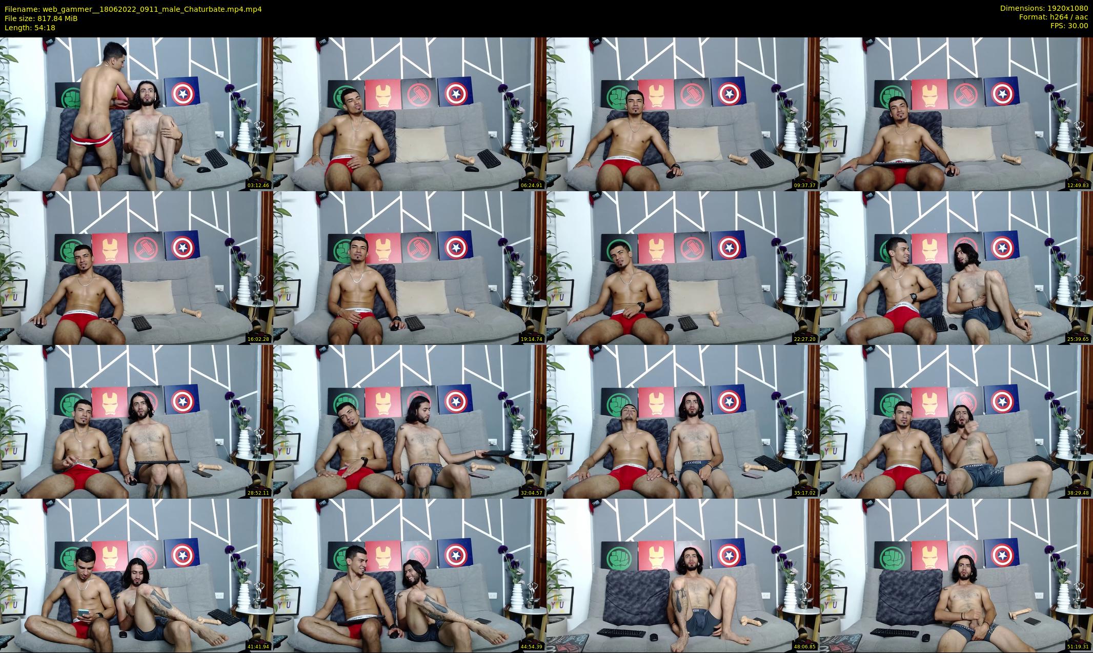 web_gammer_ — 55 minute Chaturbate male cam show recording, 1080p, Jun 18, 2022