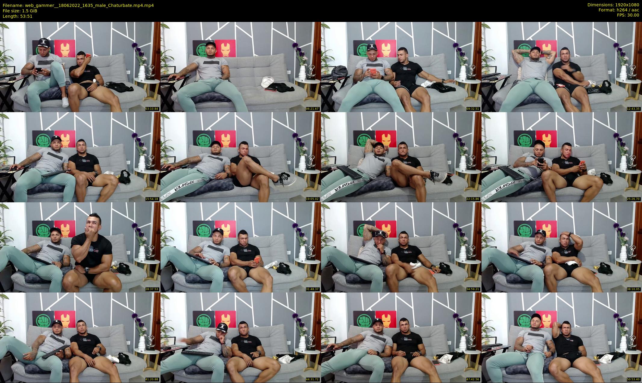 web_gammer_ — 54 minute Chaturbate male cam show recording, 1080p, Jun 18, 2022