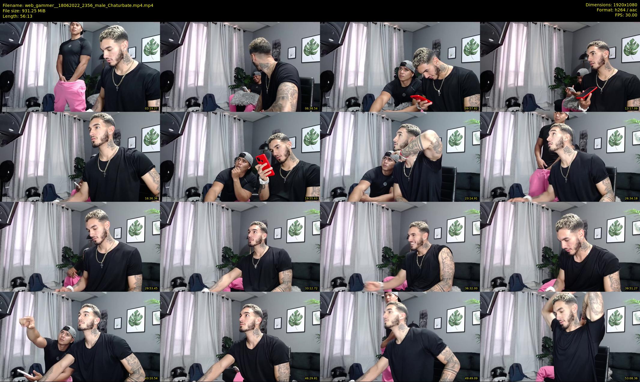 web_gammer_ — 57 minute Chaturbate male cam show recording, 1080p, Jun 18, 2022