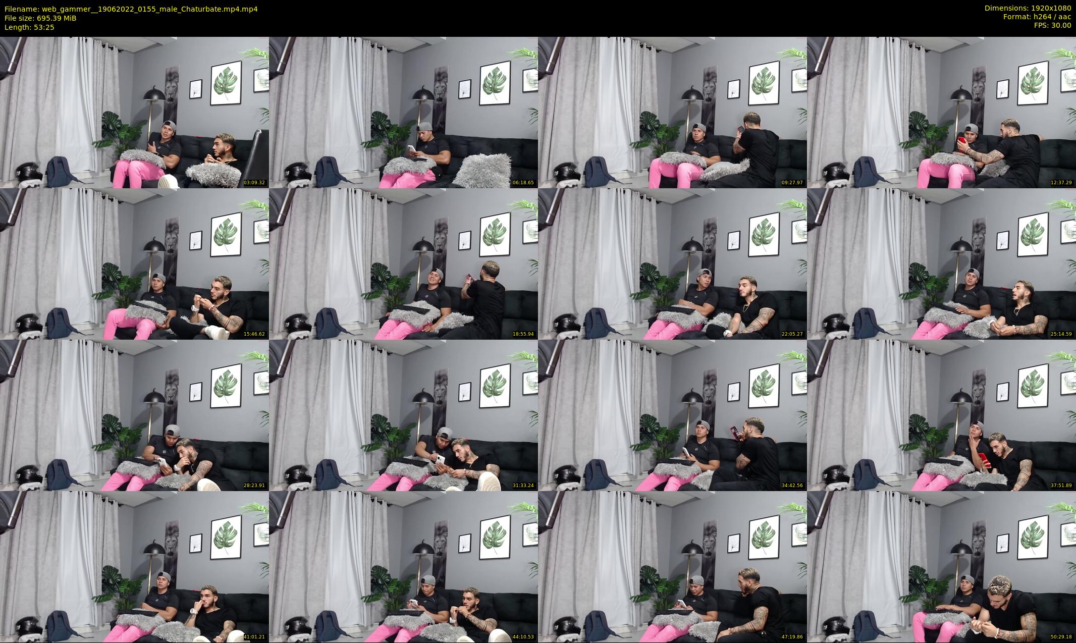 web_gammer_ — 54 minute Chaturbate male cam show recording, 1080p, Jun 19, 2022