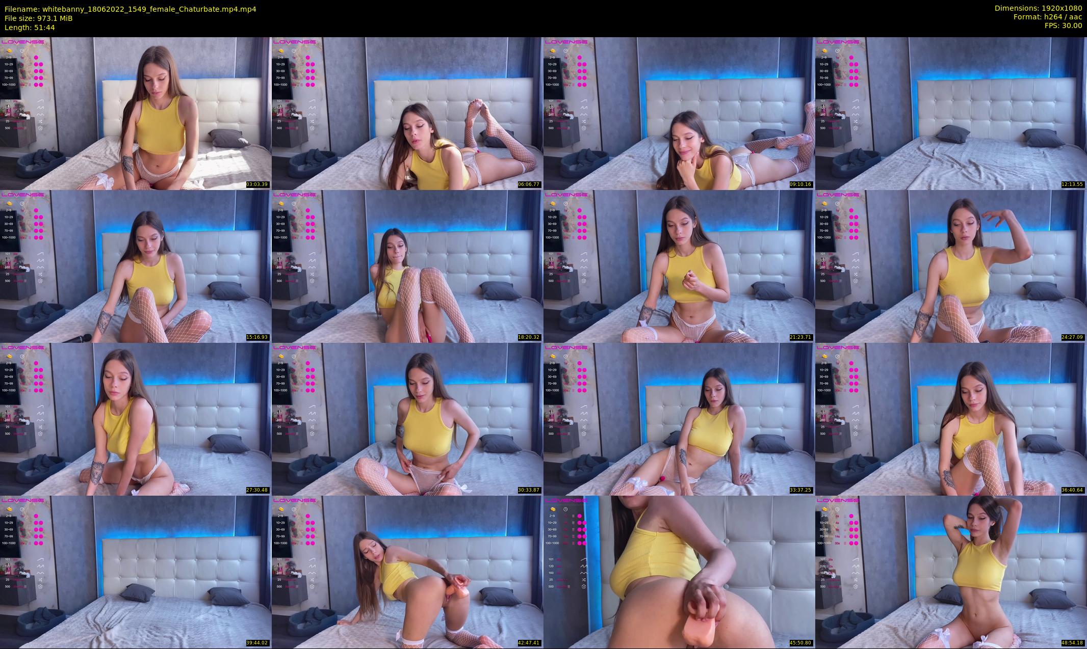 whitebanny — 52 minute Chaturbate couple cam show recording, 1080p, Jun 18, 2022