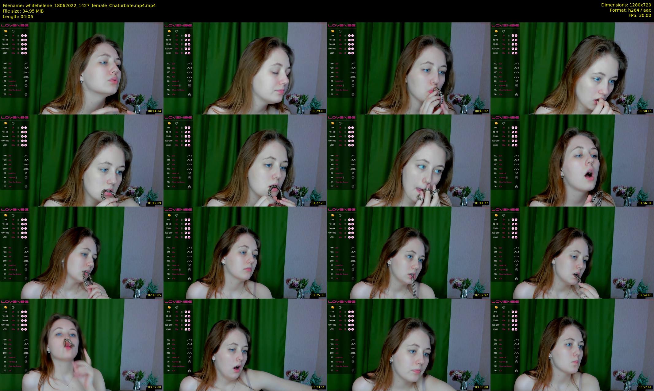 whitehelene — 5 minute Chaturbate female cam show recording, 720p, Jun 18, 2022