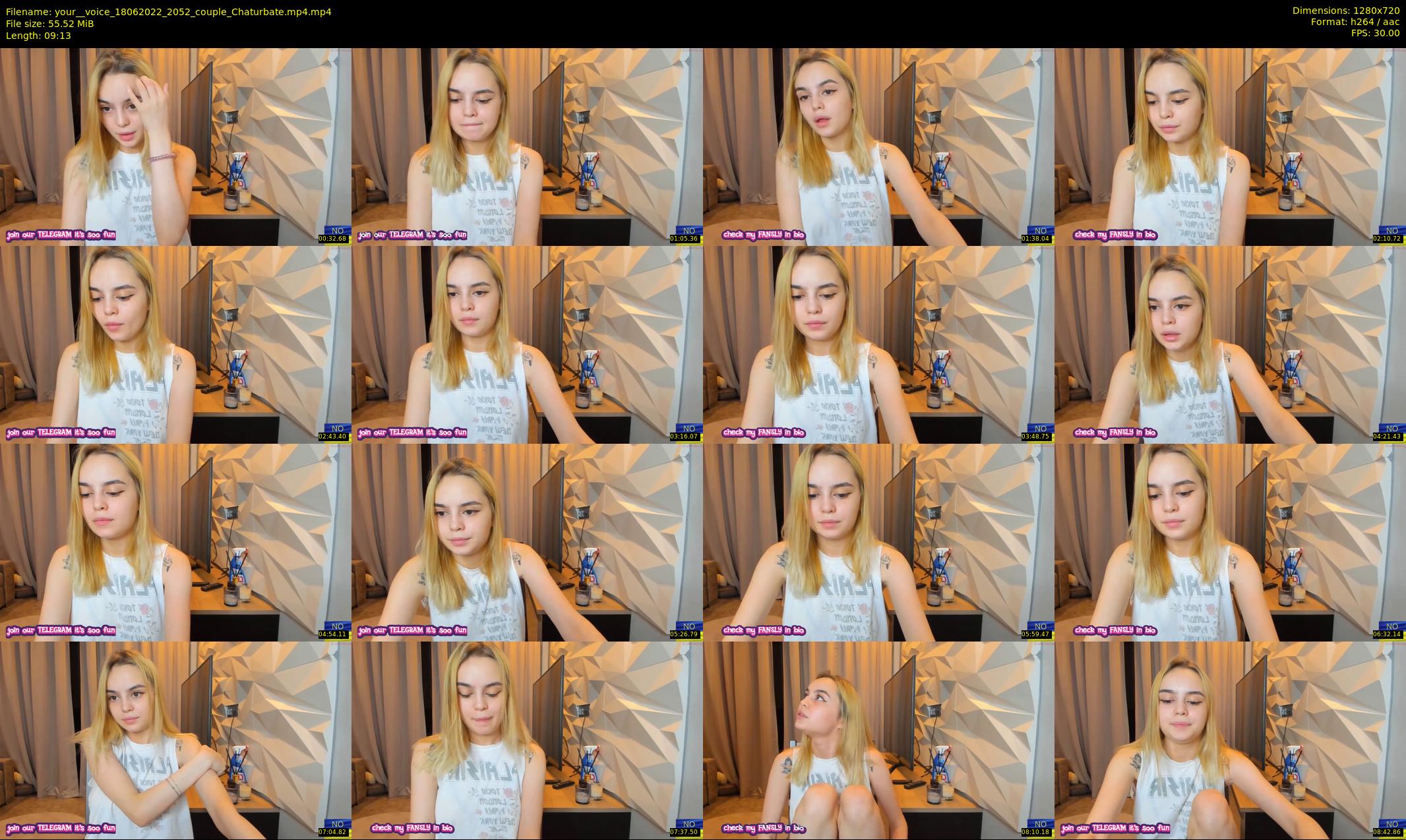 your__voice — 10 minute Chaturbate female cam show recording, 720p, Jun 18, 2022