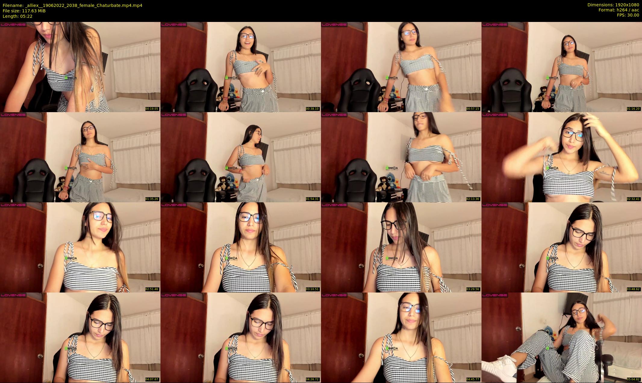 _alliex_ — 6 minute Chaturbate female cam show recording, 1080p, Jun 19, 2022