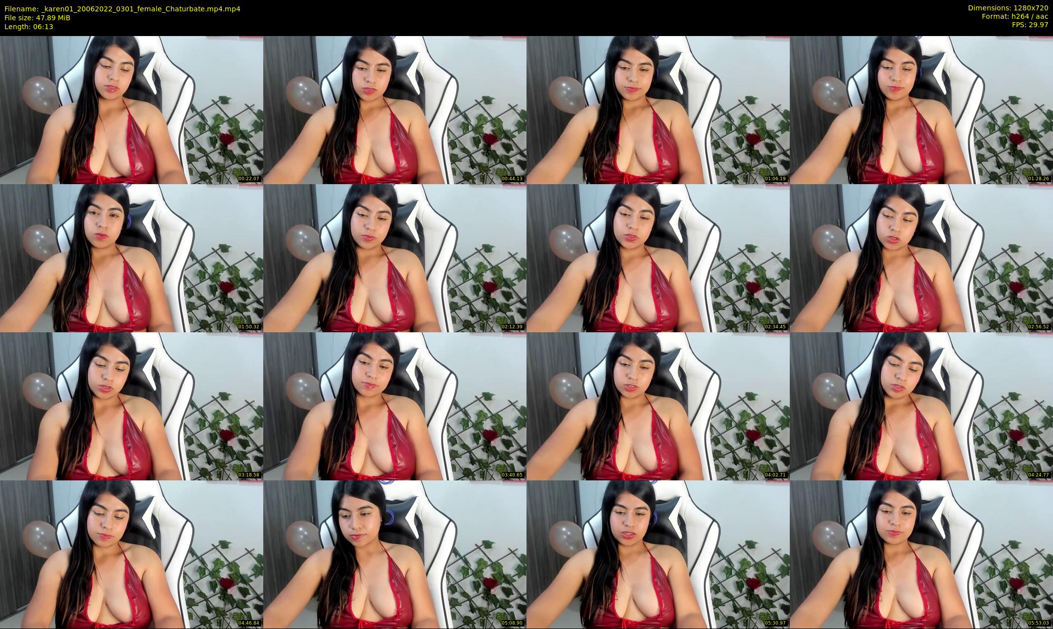 _karen01 — 7 minute Chaturbate female cam show recording, 720p, Jun 20, 2022