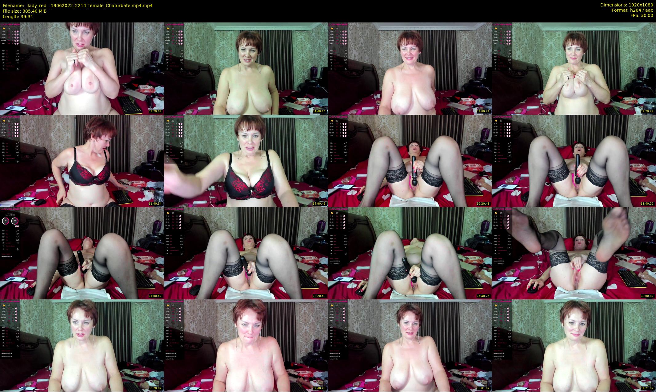 _lady_red_ — 40 minute Chaturbate female cam show recording, 1080p, Jun 19, 2022
