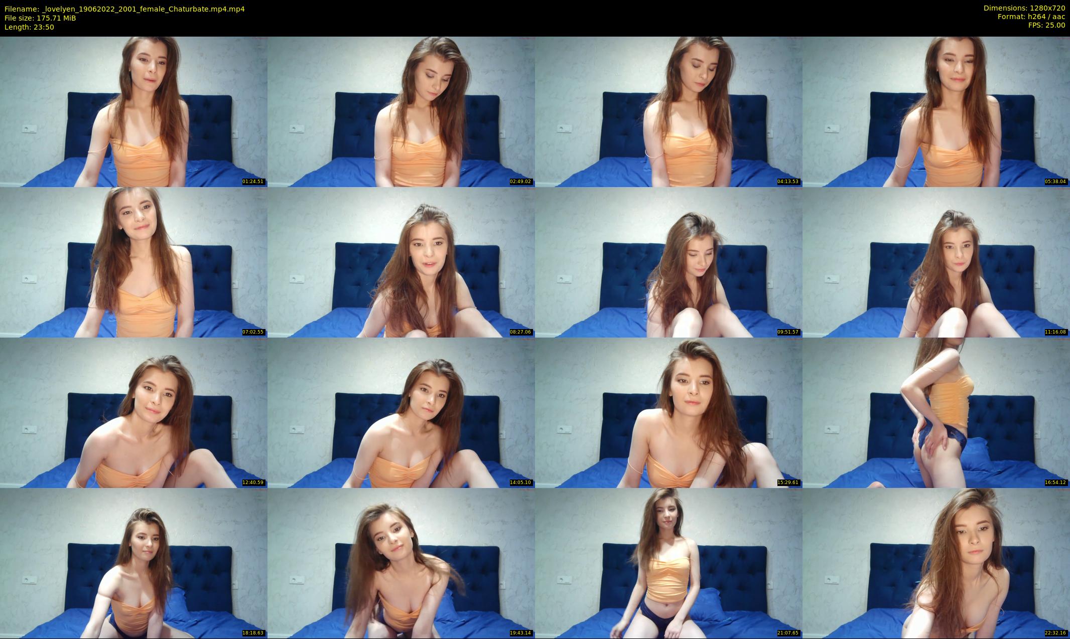 _lovelyen — 24 minute Chaturbate female cam show recording, 720p, Jun 19, 2022