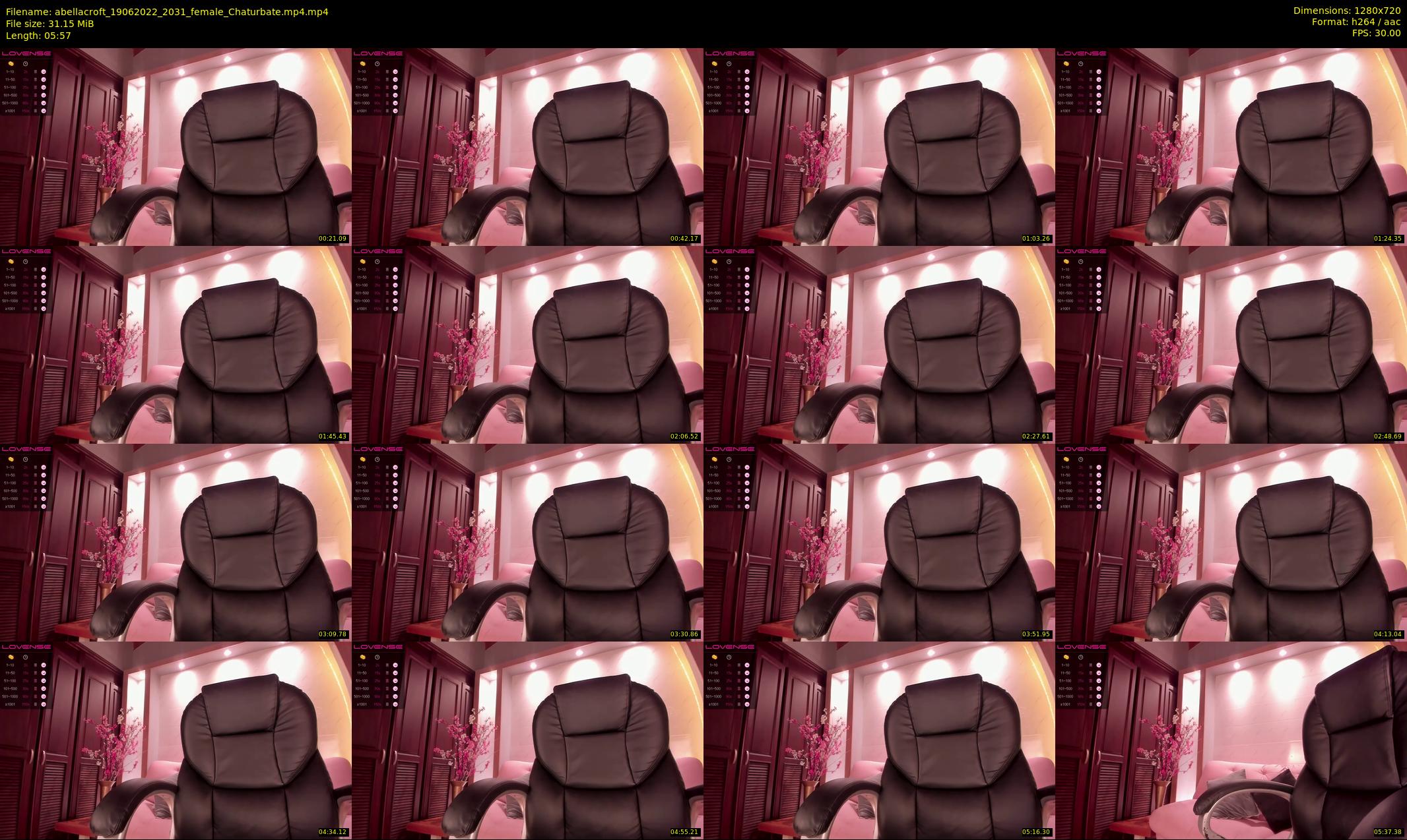 abellacroft — 6 minute Chaturbate female cam show recording, 720p, Jun 19, 2022