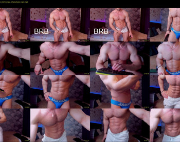 adam_muscle_ — 55 minute Chaturbate male cam show recording, 1080p, Jun 20, 2022