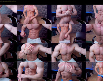 adam_muscle_ — 49 minute Chaturbate male cam show recording, 1080p, Jun 20, 2022