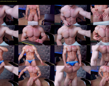 adam_muscle_ — 49 minute Chaturbate male cam show recording, 1080p, Jun 20, 2022