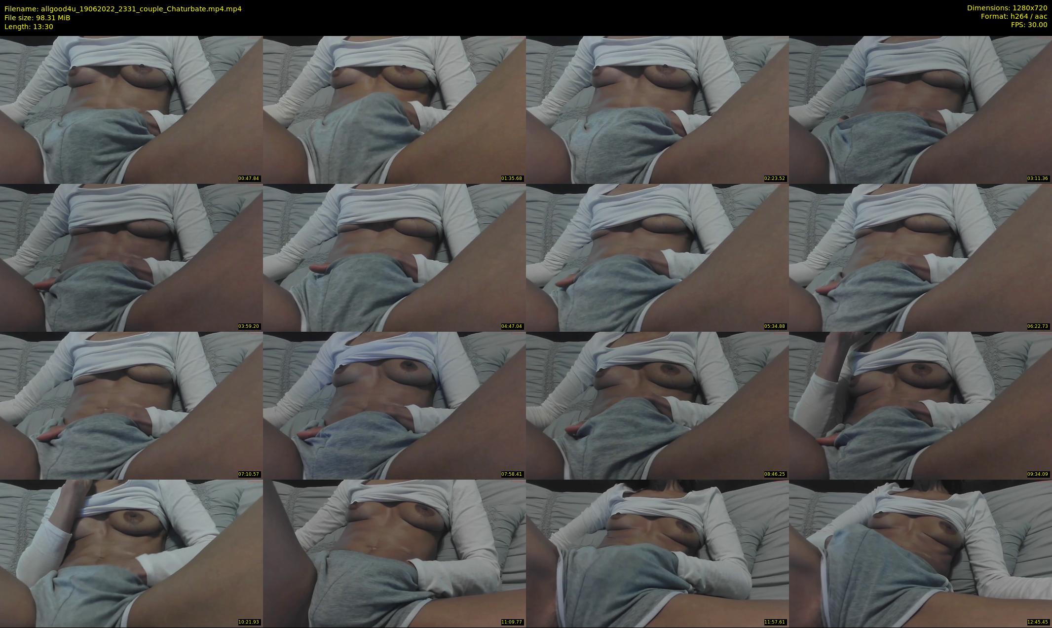 allgood4u — 14 minute Chaturbate couple cam show recording, 720p, Jun 19, 2022