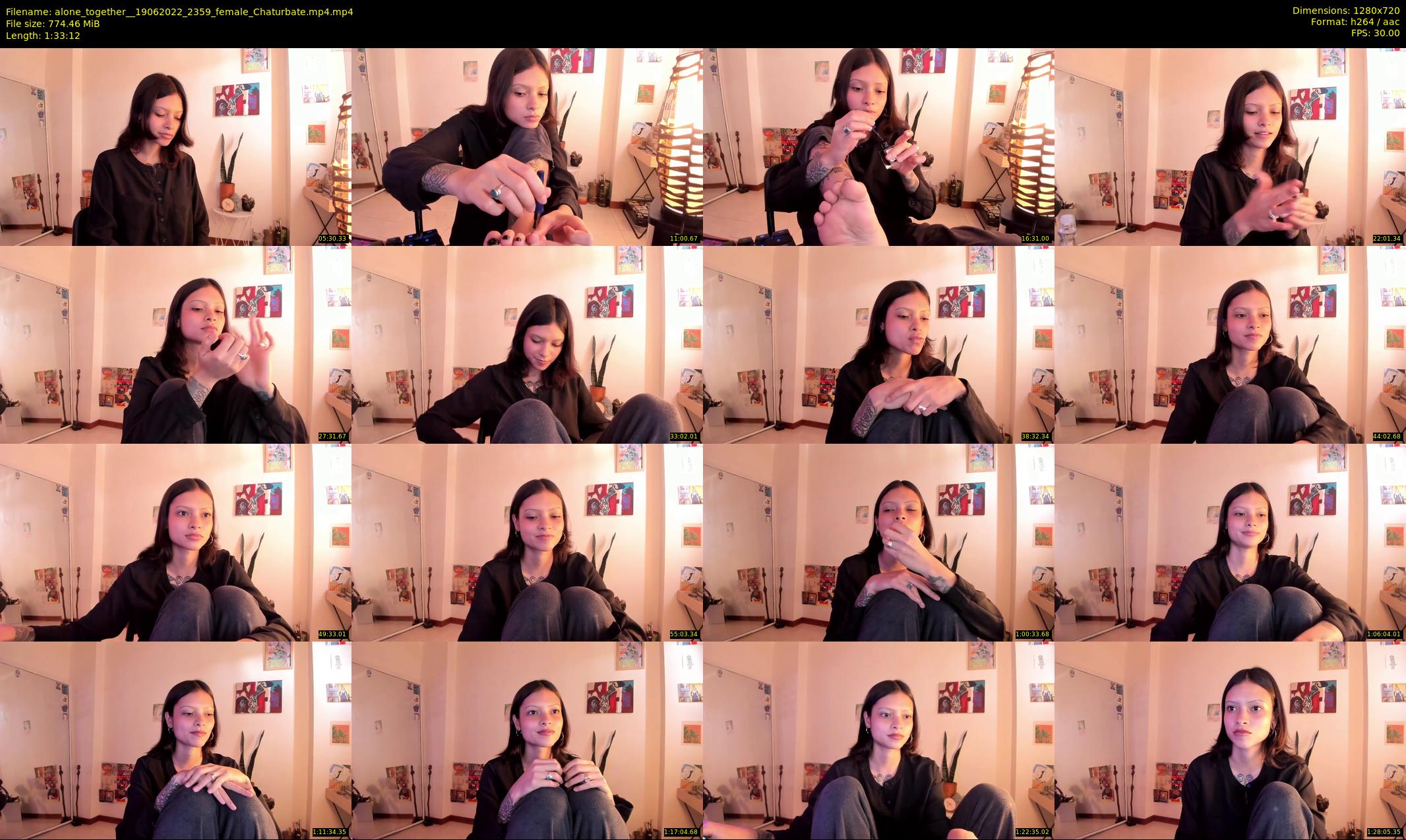 alone_together_ — 94 minute Chaturbate female cam show recording, 720p, Jun 19, 2022