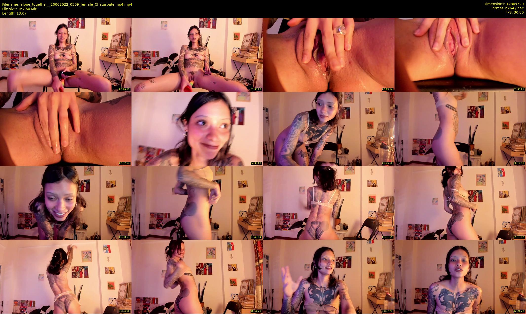 alone_together_ — 14 minute Chaturbate female cam show recording, 720p, Jun 20, 2022