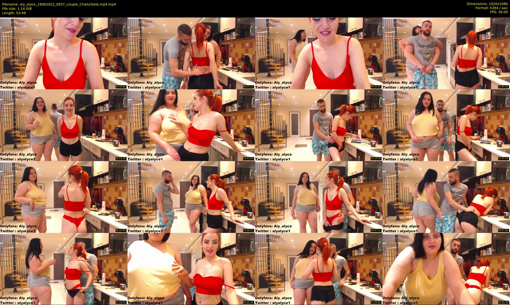 aly_alyce — 54 minute Chaturbate female cam show recording, 1080p, Jun 19, 2022