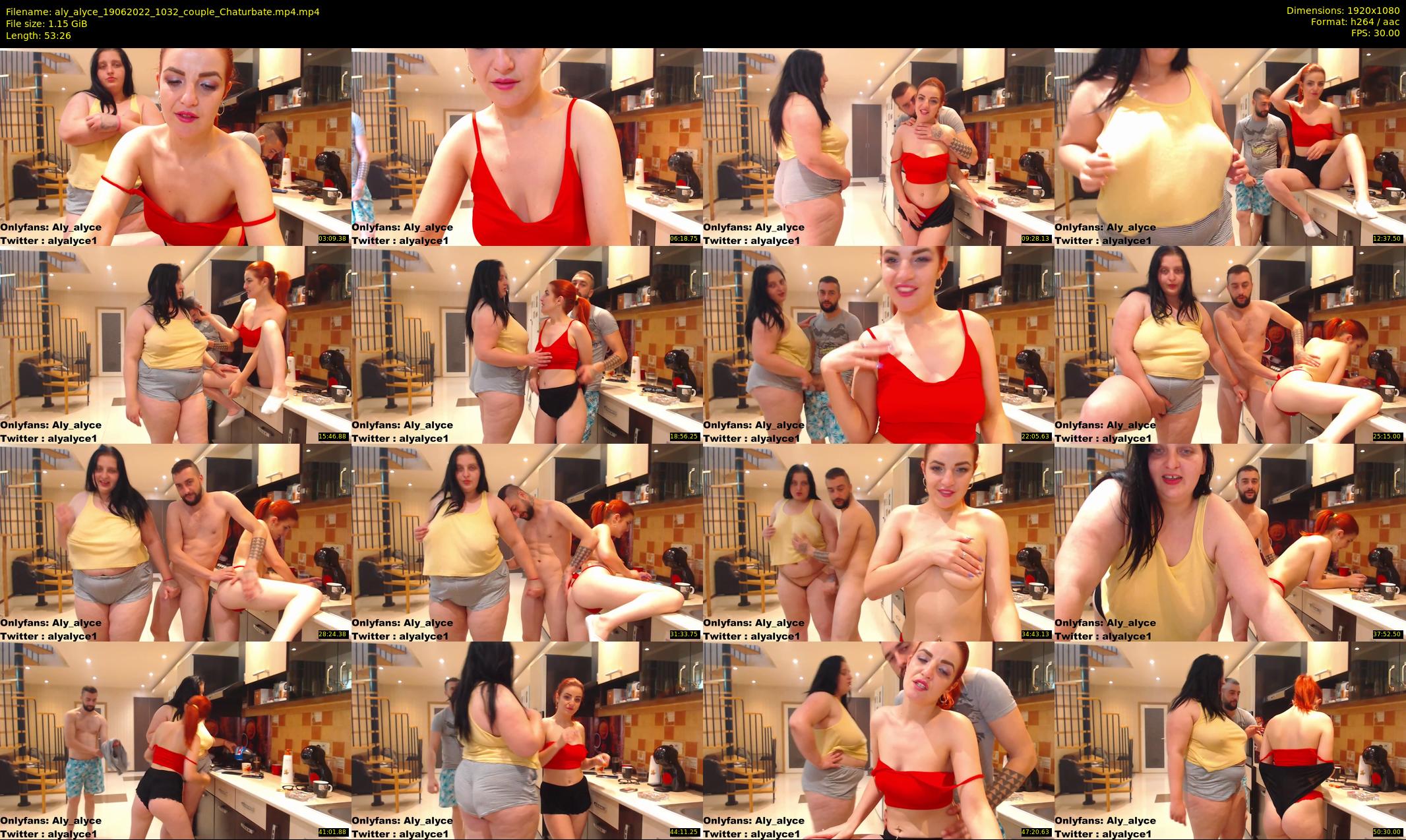 aly_alyce — 54 minute Chaturbate female cam show recording, 1080p, Jun 19, 2022