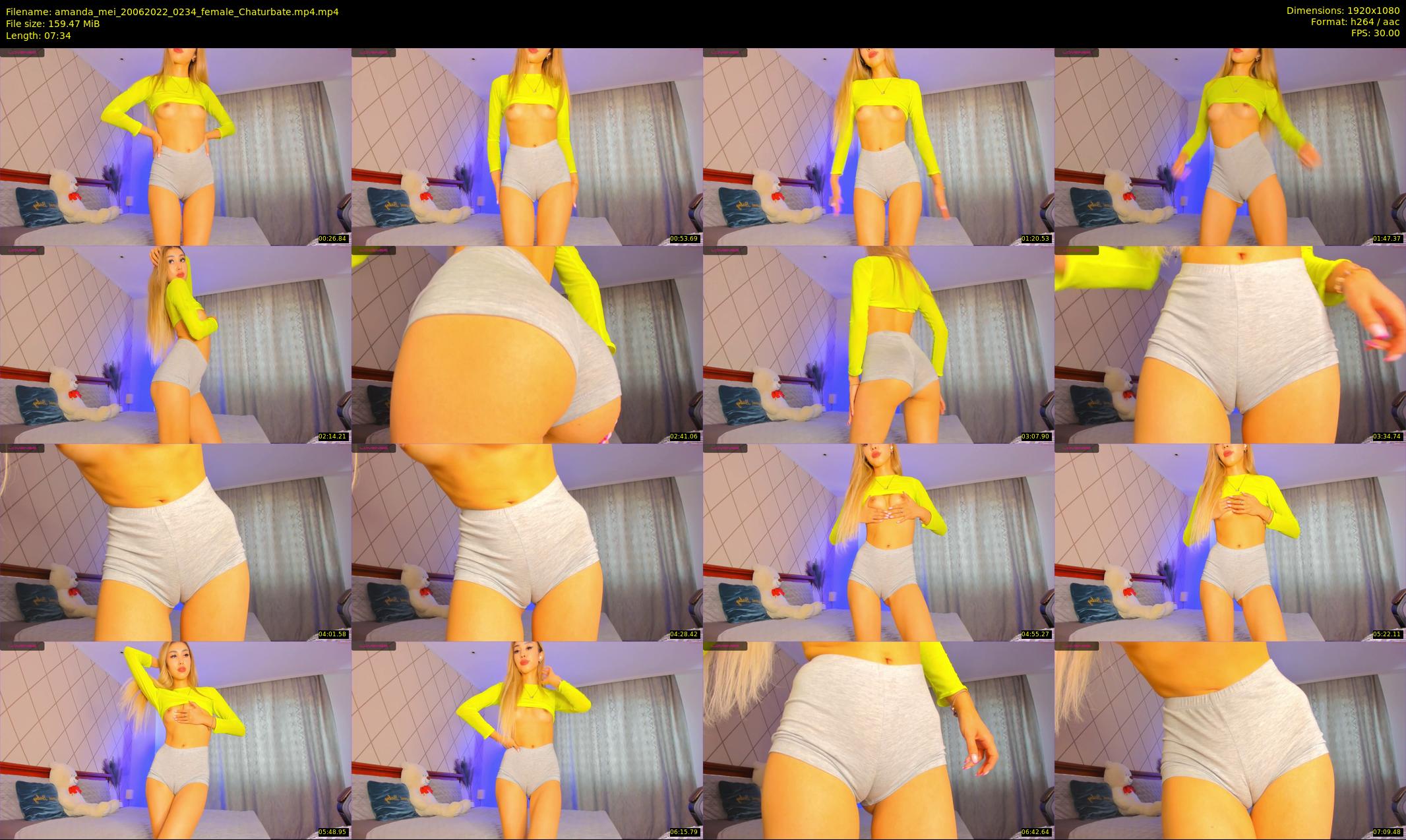 amanda_mei — 8 minute Chaturbate female cam show recording, 1080p, Jun 20, 2022