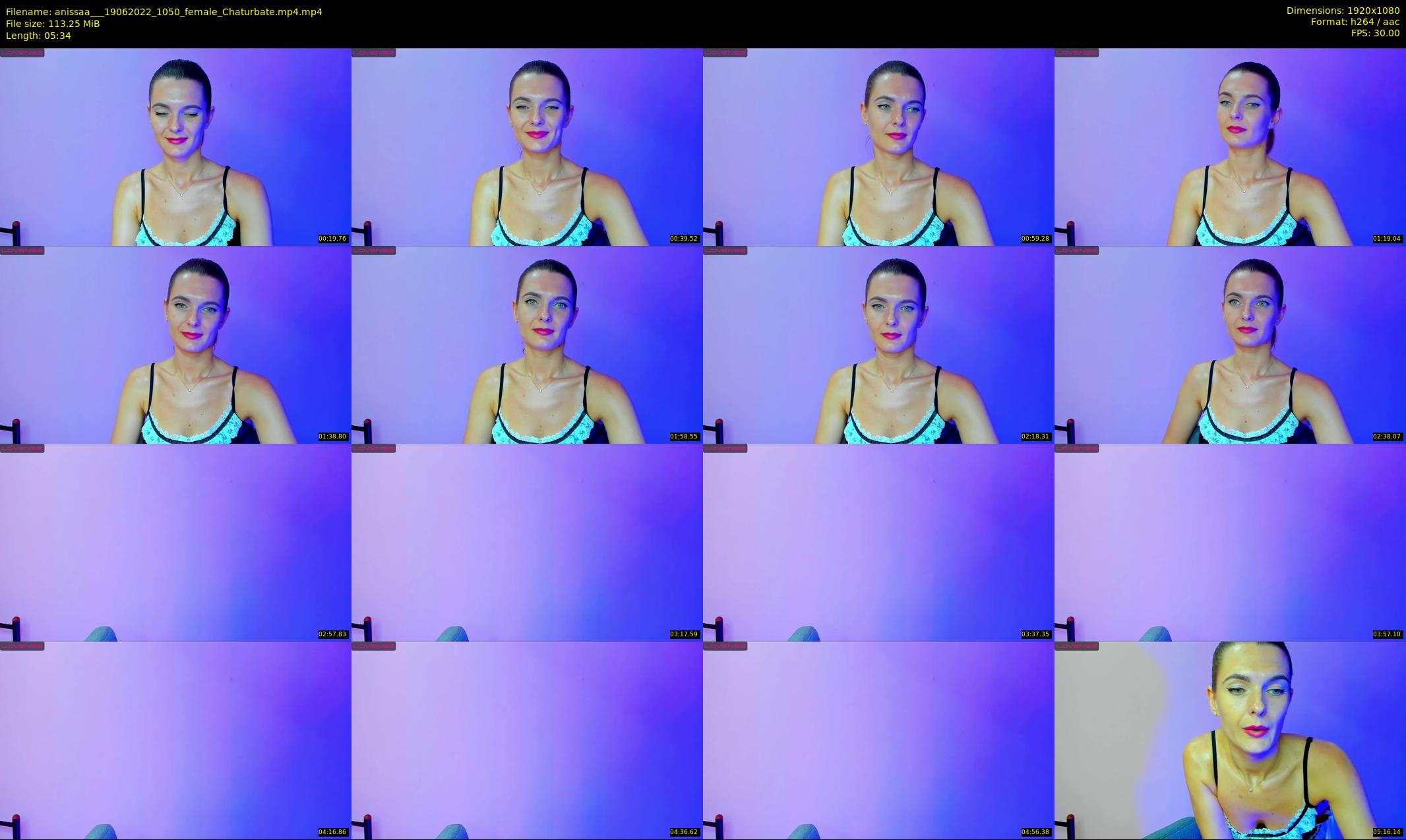 anissaa__ — 6 minute Chaturbate female cam show recording, 1080p, Jun 19, 2022