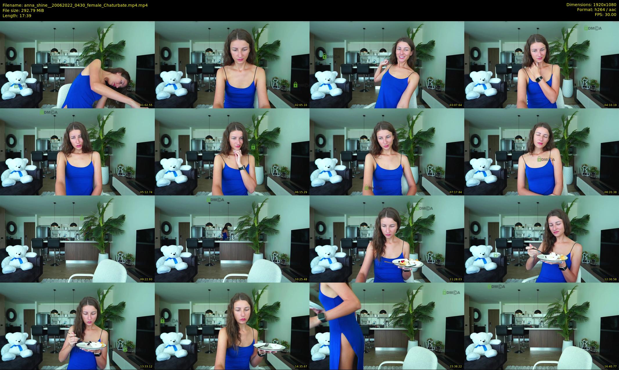 anna_shine_ — 18 minute Chaturbate female cam show recording, 1080p, Jun 20, 2022