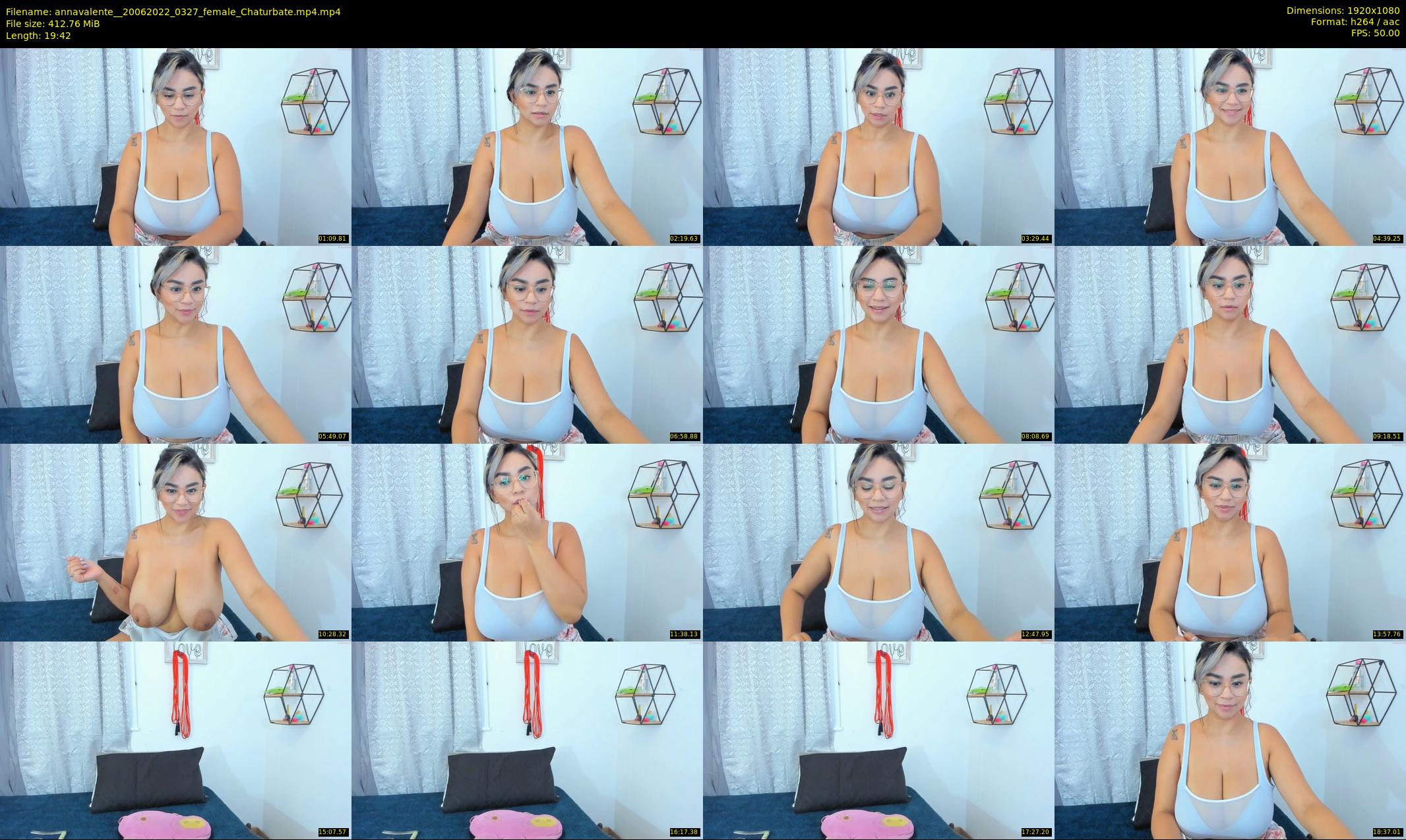 annavalente_ — 20 minute Chaturbate female cam show recording, 1080p, Jun 20, 2022