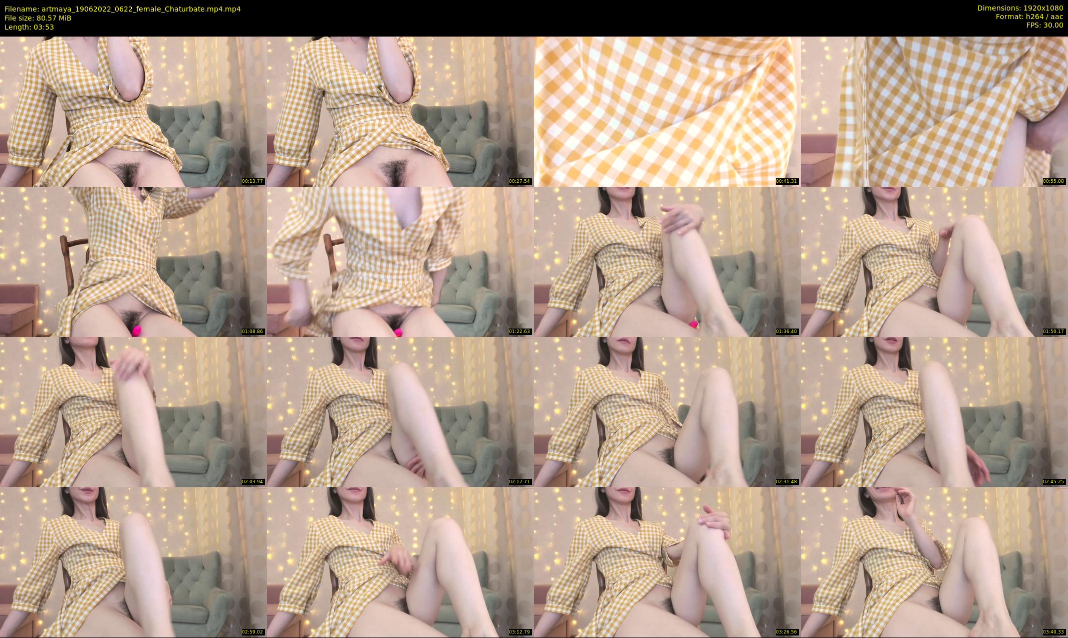 artmaya — 4 minute Chaturbate female cam show recording, 1080p, Jun 19, 2022