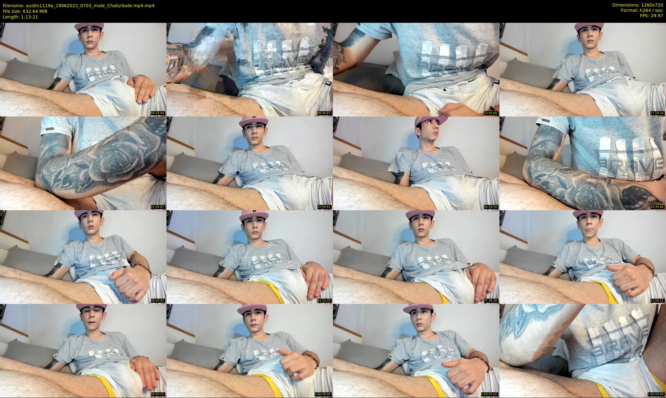 austin1119a — 74 minute Chaturbate male cam show recording, 720p, Jun 19, 2022