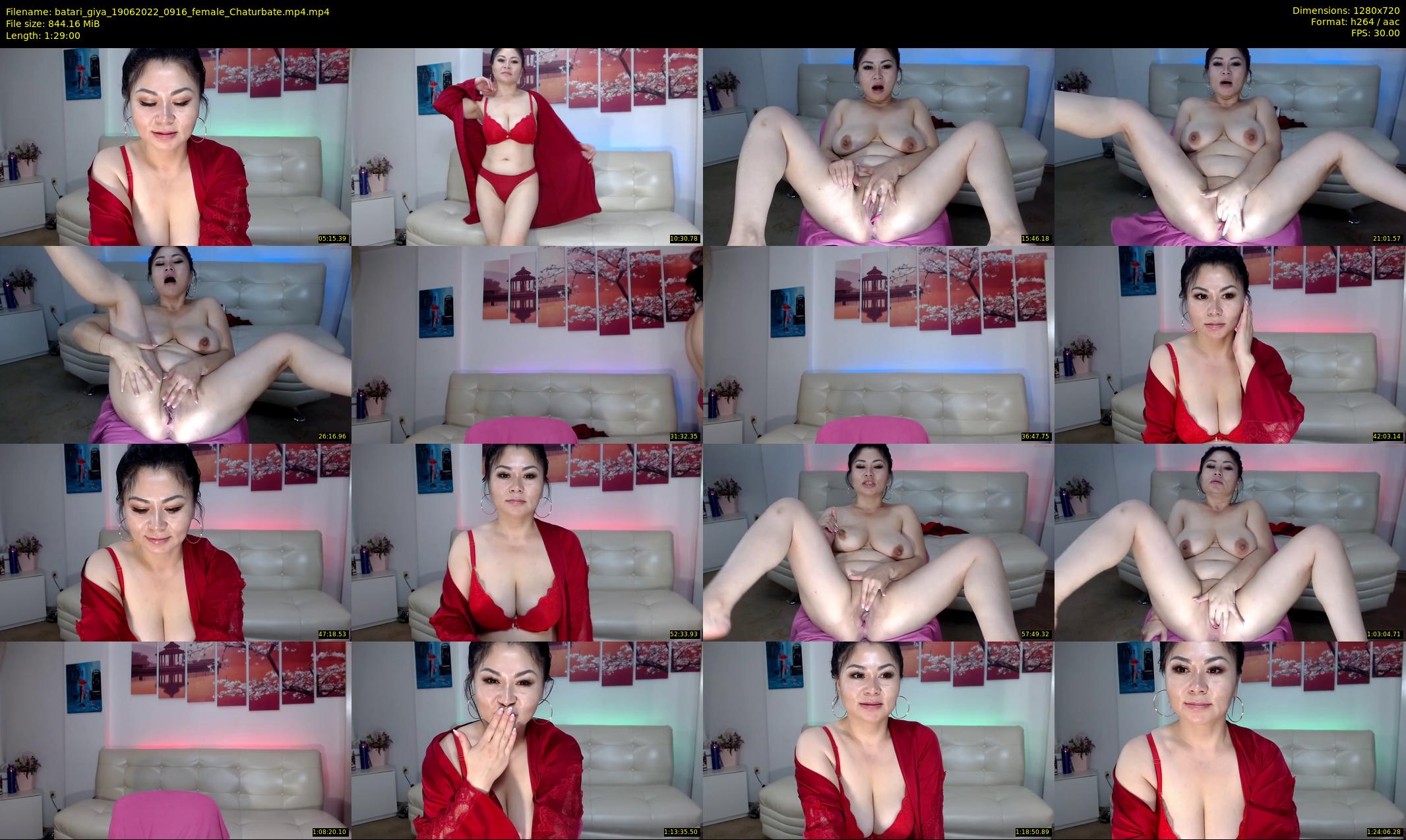 batari_giya — 89 minute Chaturbate female cam show recording, 720p, Jun 19, 2022