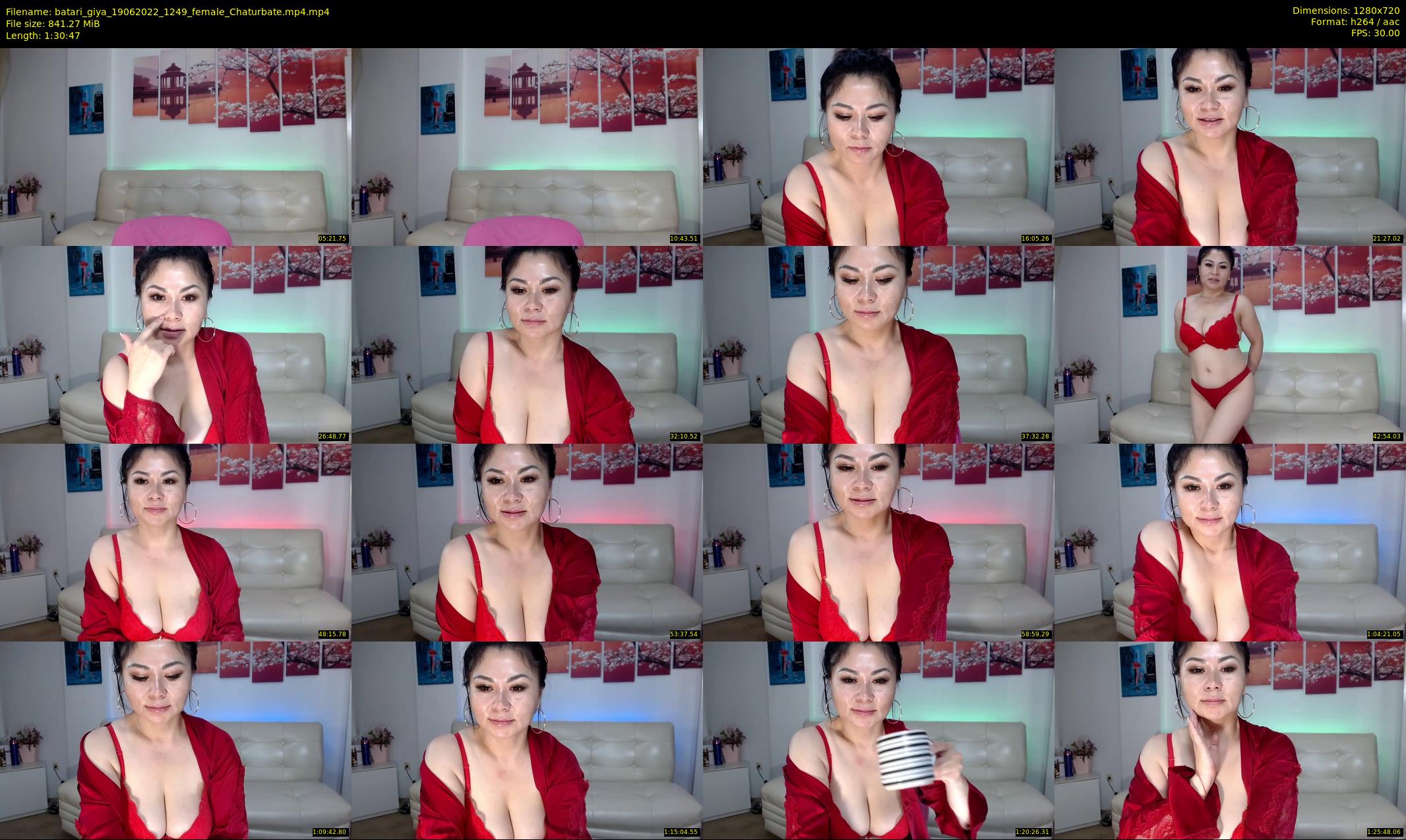 batari_giya — 91 minute Chaturbate female cam show recording, 720p, Jun 19, 2022